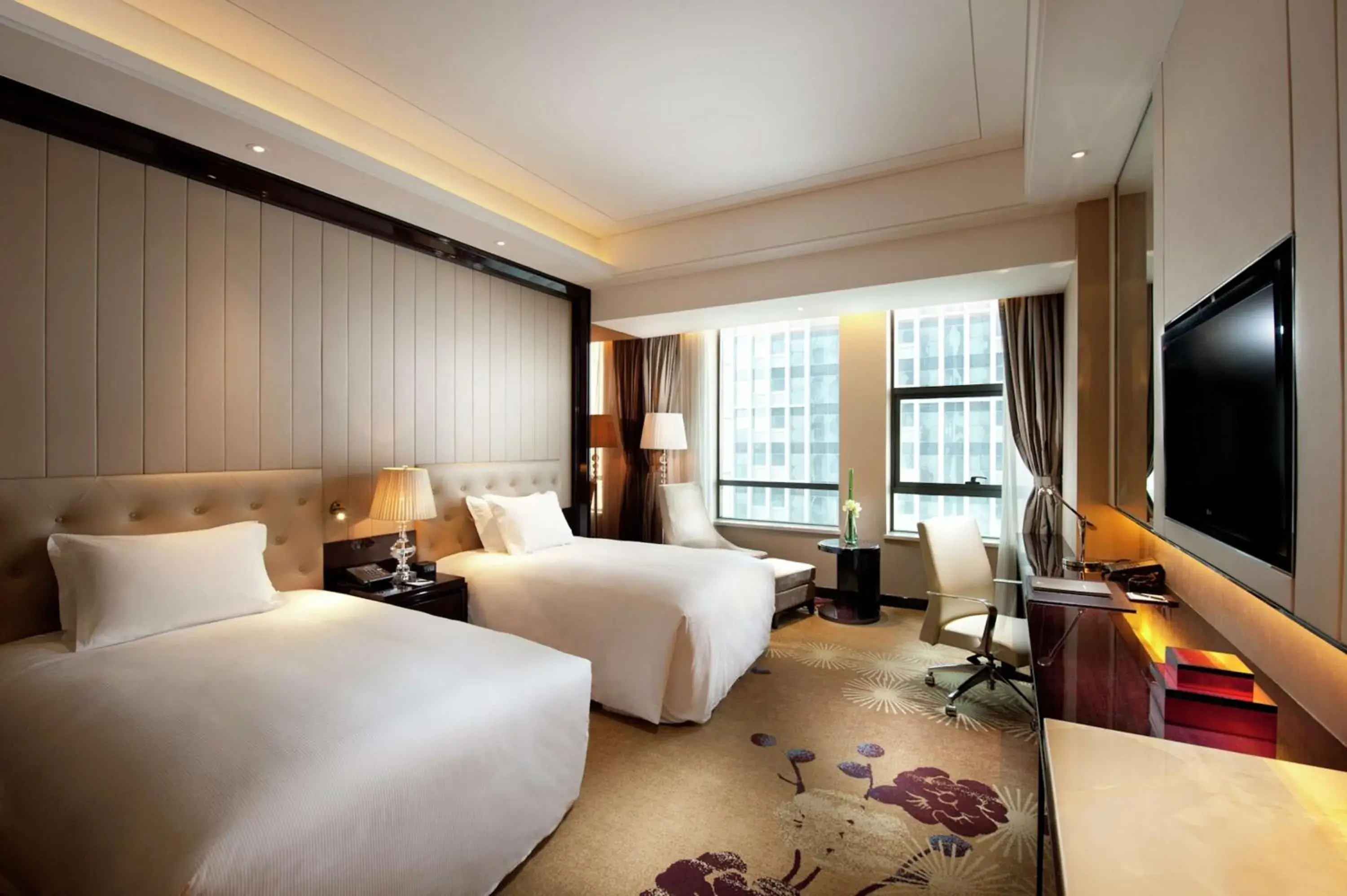 Bedroom, Bed in Hilton Nanjing Bedroom, Bed in Hilton Nanjing