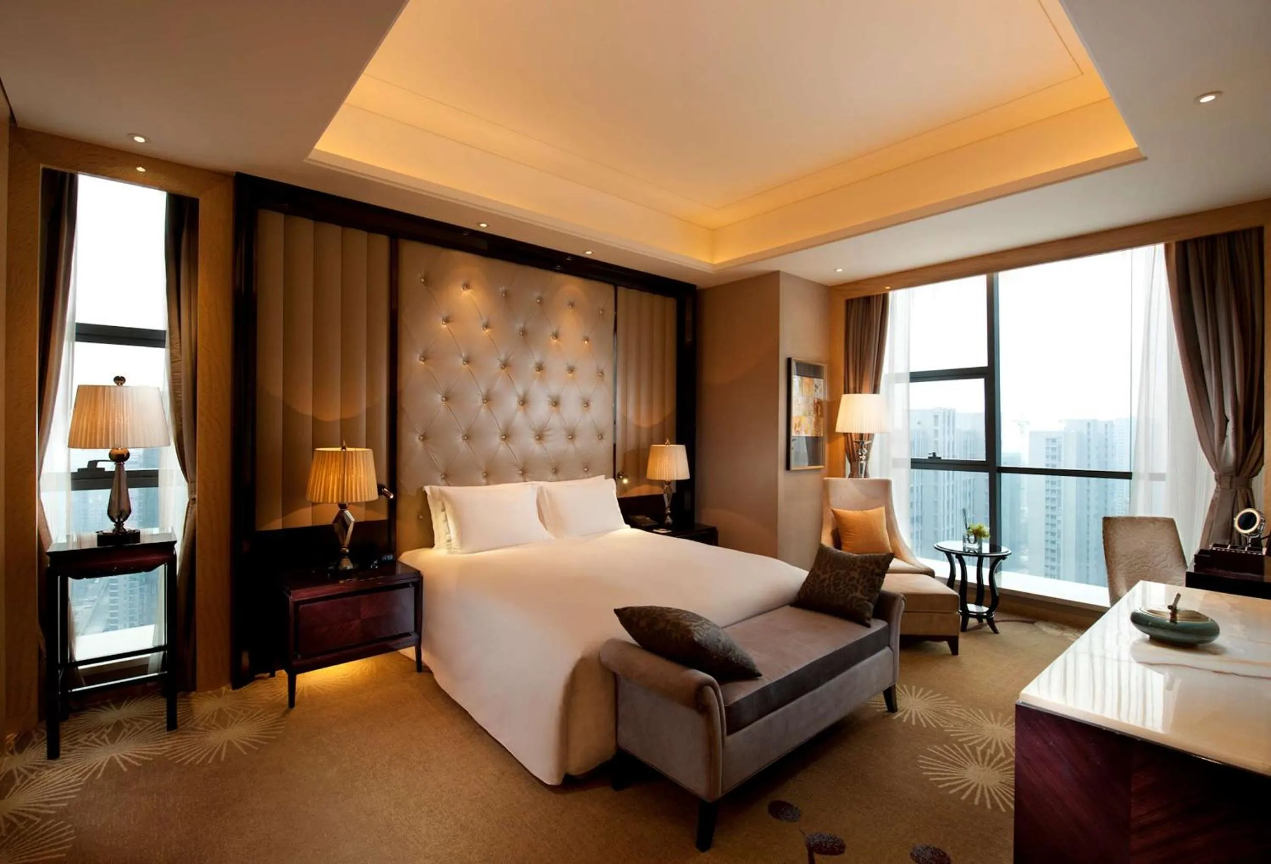 Bed in Hilton Nanjing