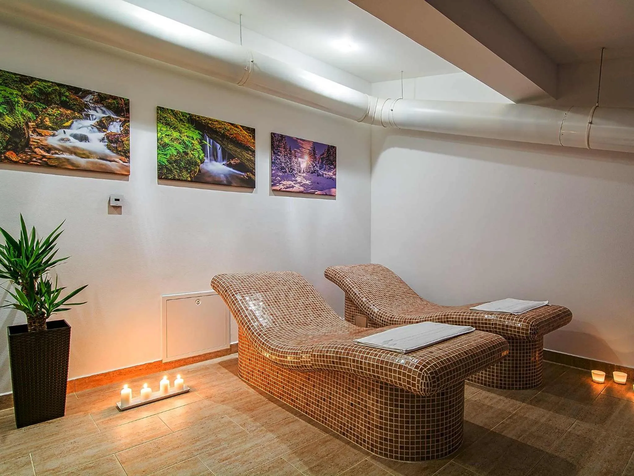 Sauna in Hotel Diery