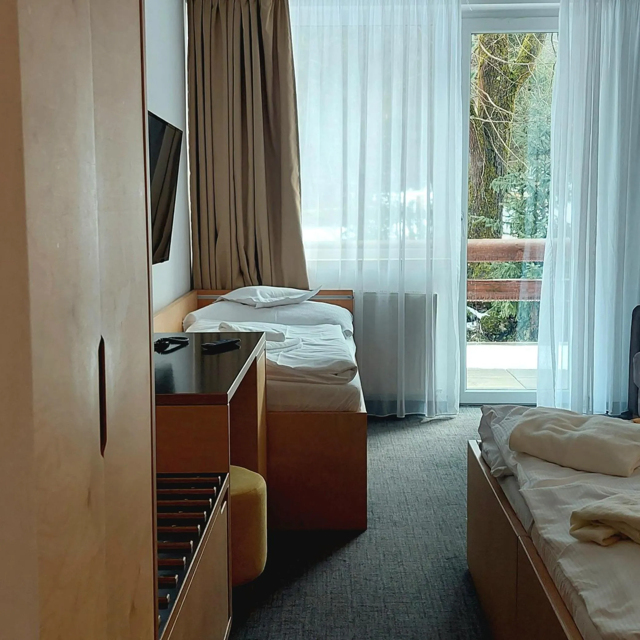 TV and multimedia, Bed in Hotel Diery