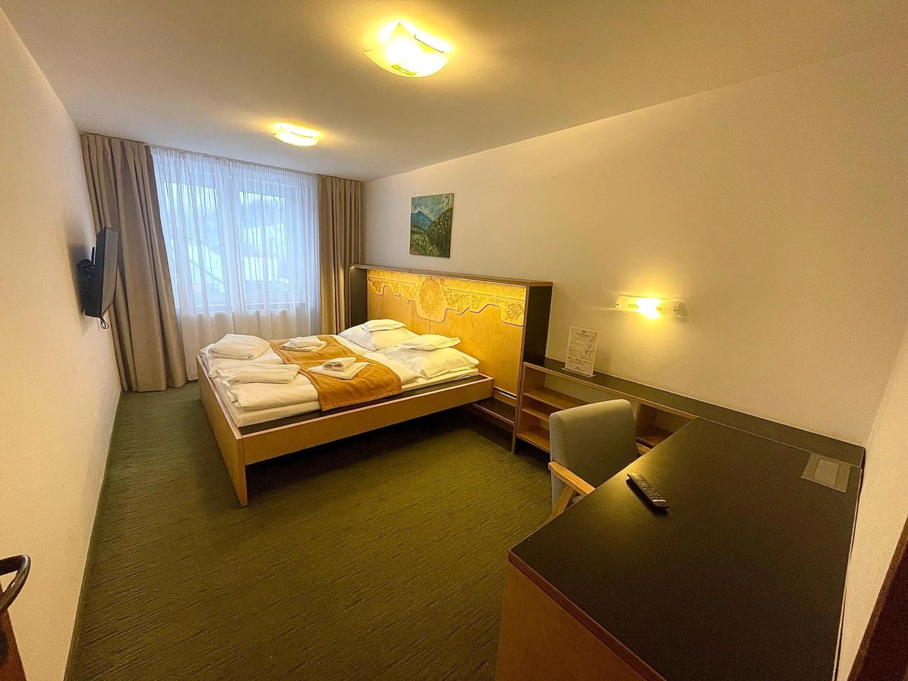 Bedroom, Bed in Hotel Diery