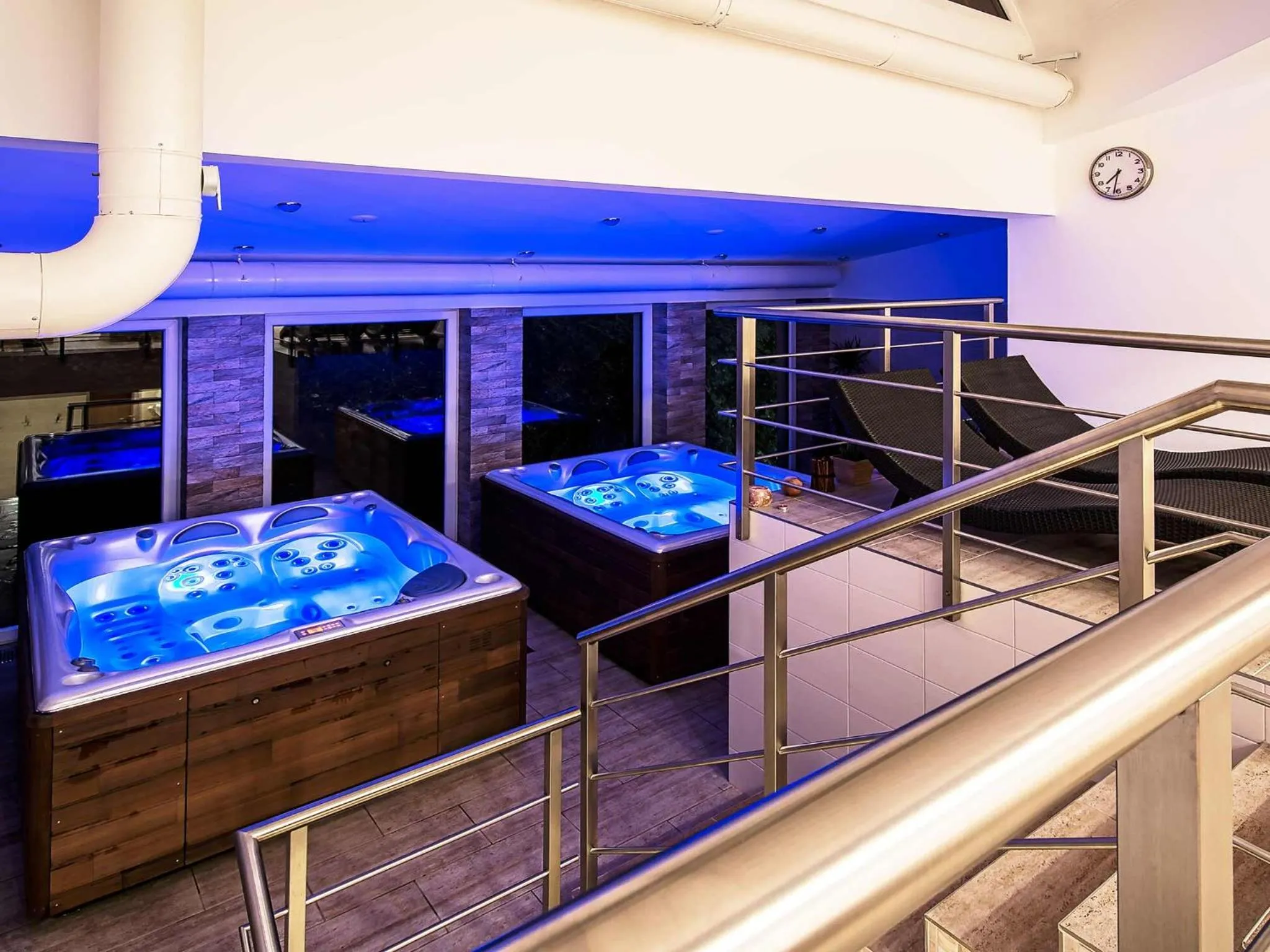 Hot Tub in Hotel Diery