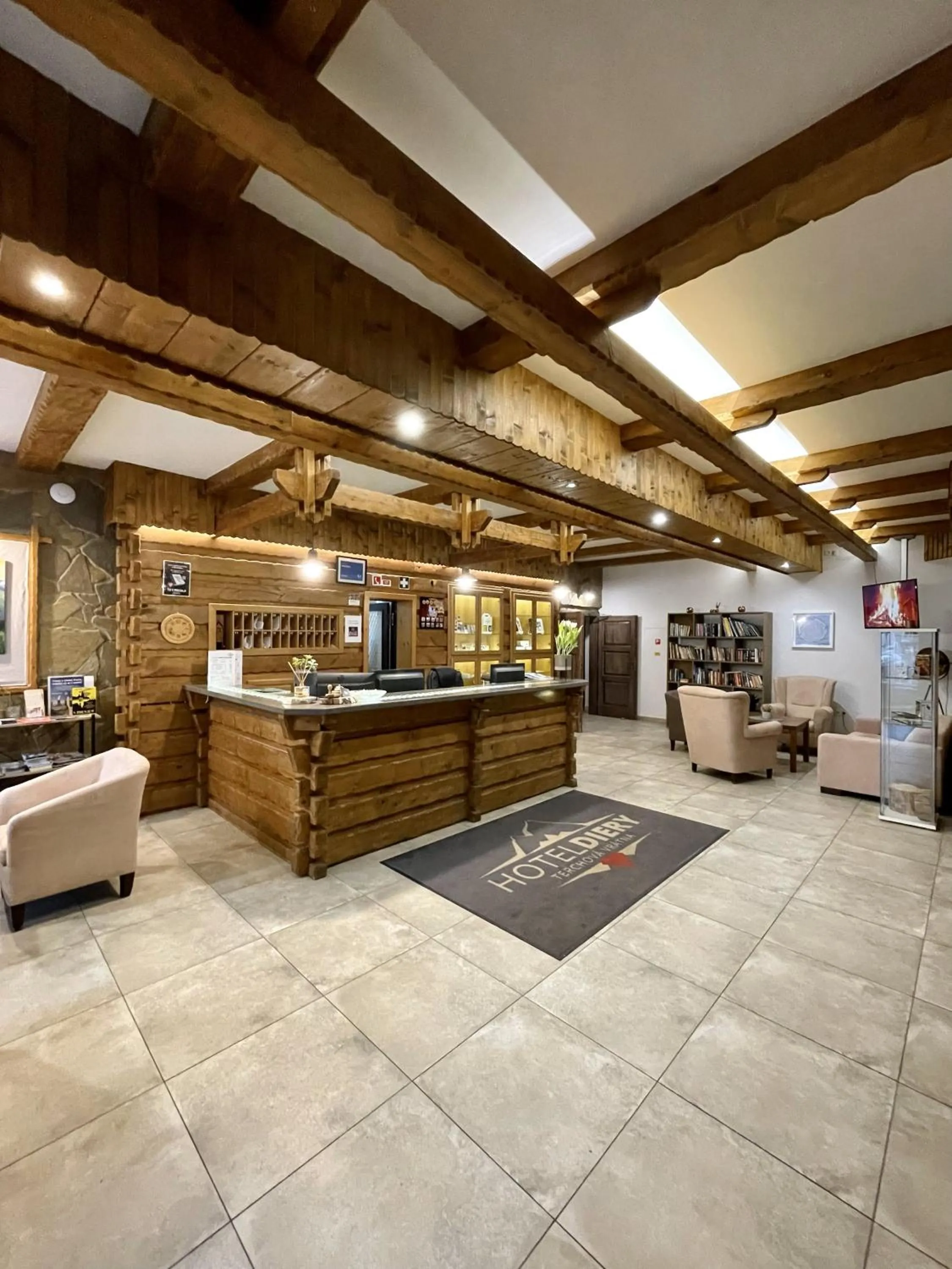 Lobby or reception in Hotel Diery