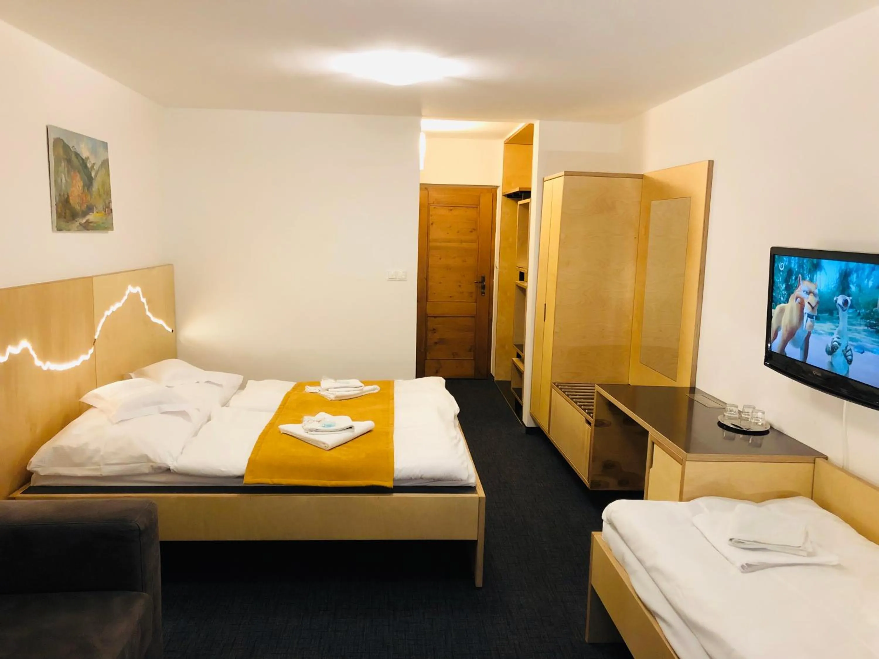 Photo of the whole room, Bed in Hotel Diery