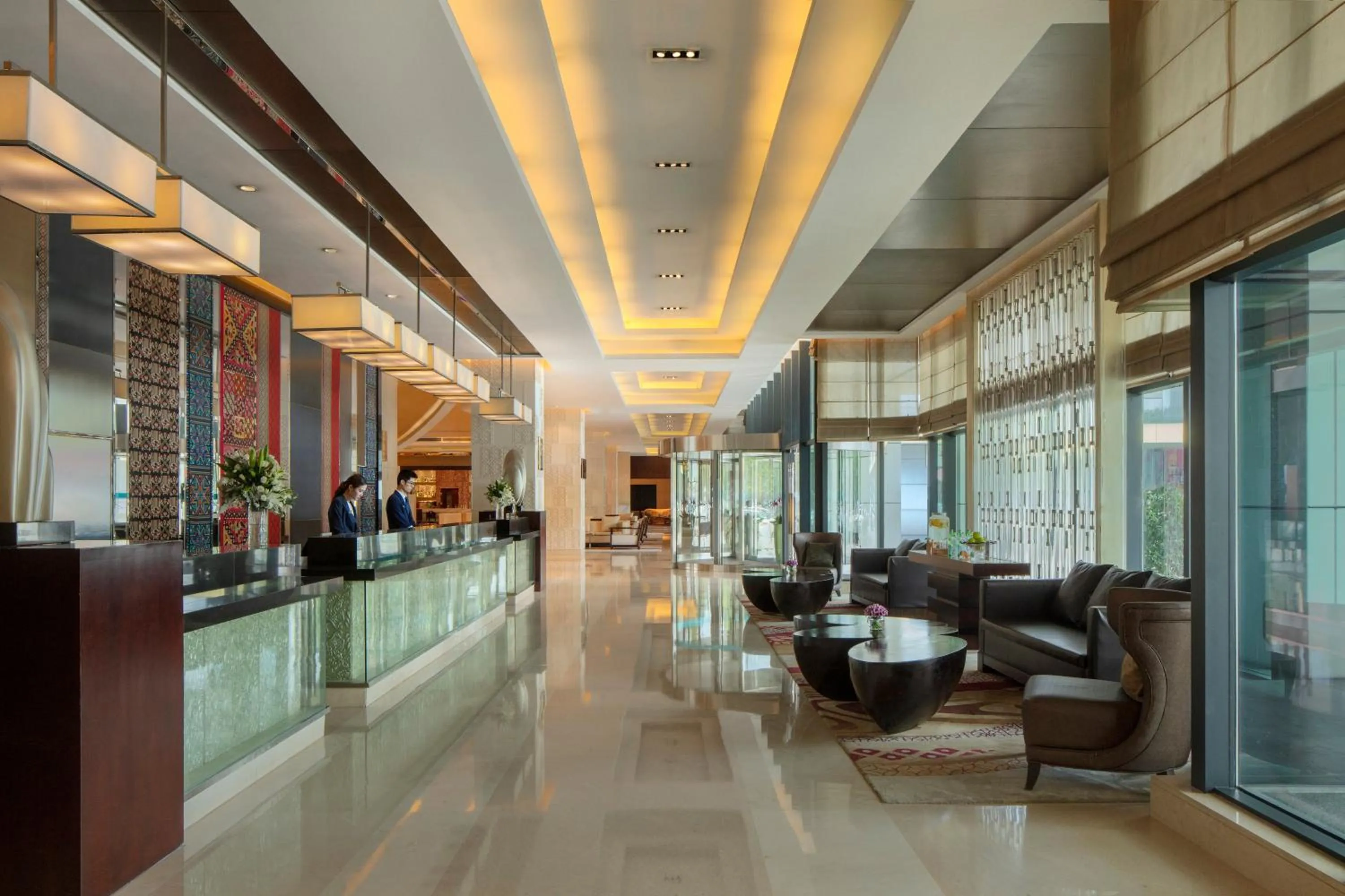 Lobby or reception in Radisson Blu Hotel Liuzhou