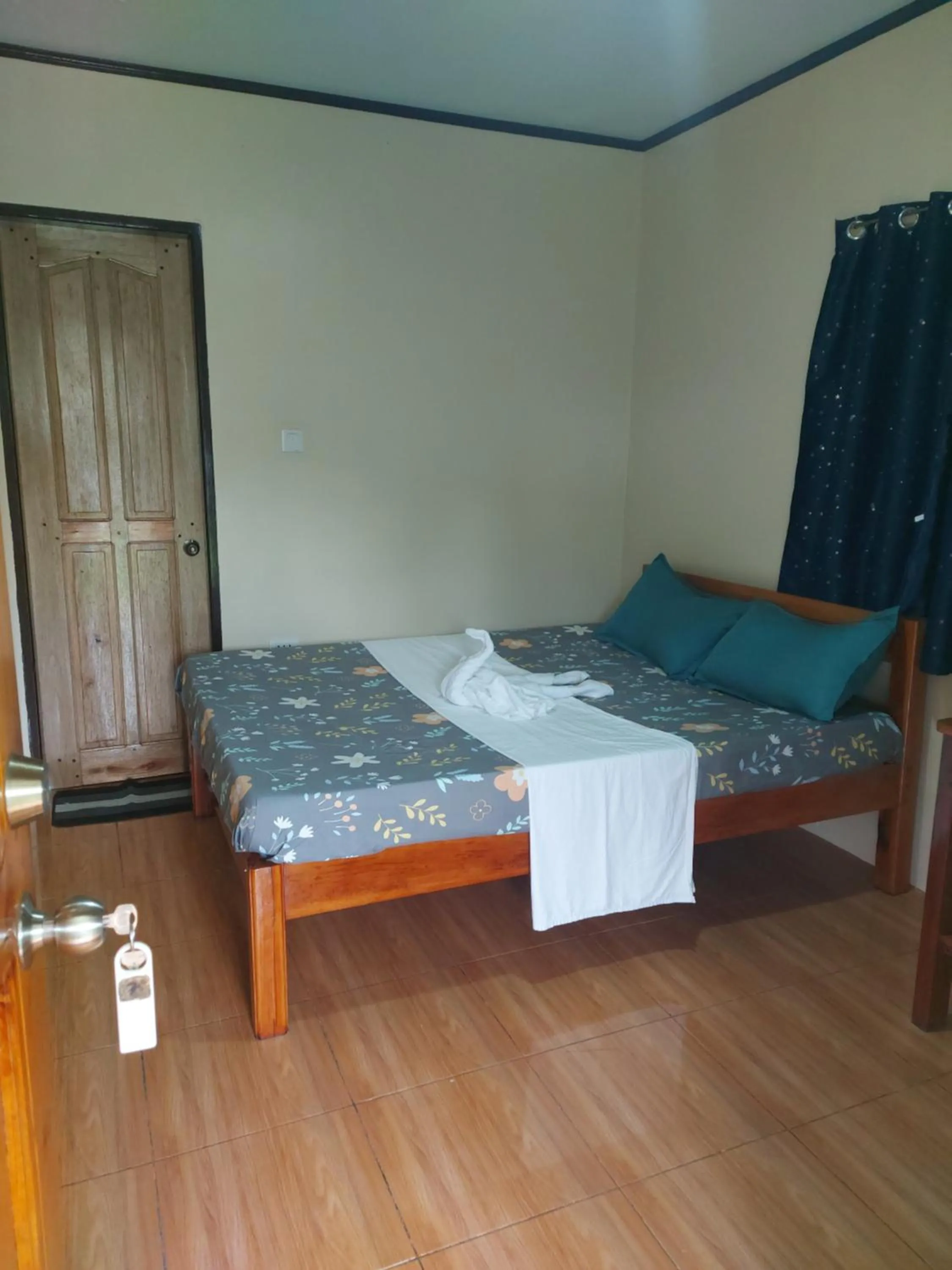 Bed in Gardenview Homestay Siargao