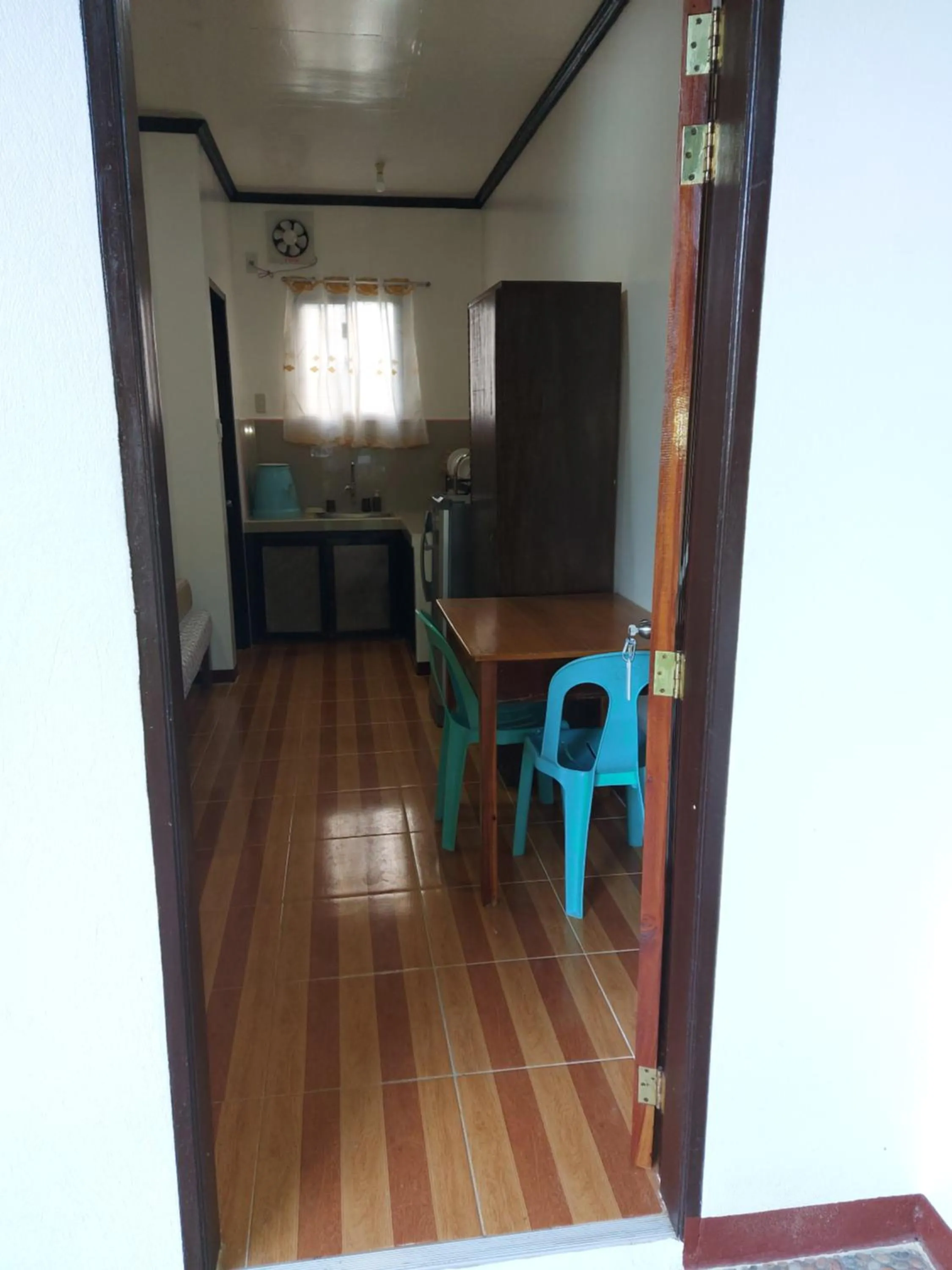 Seating area in Gardenview Homestay Siargao