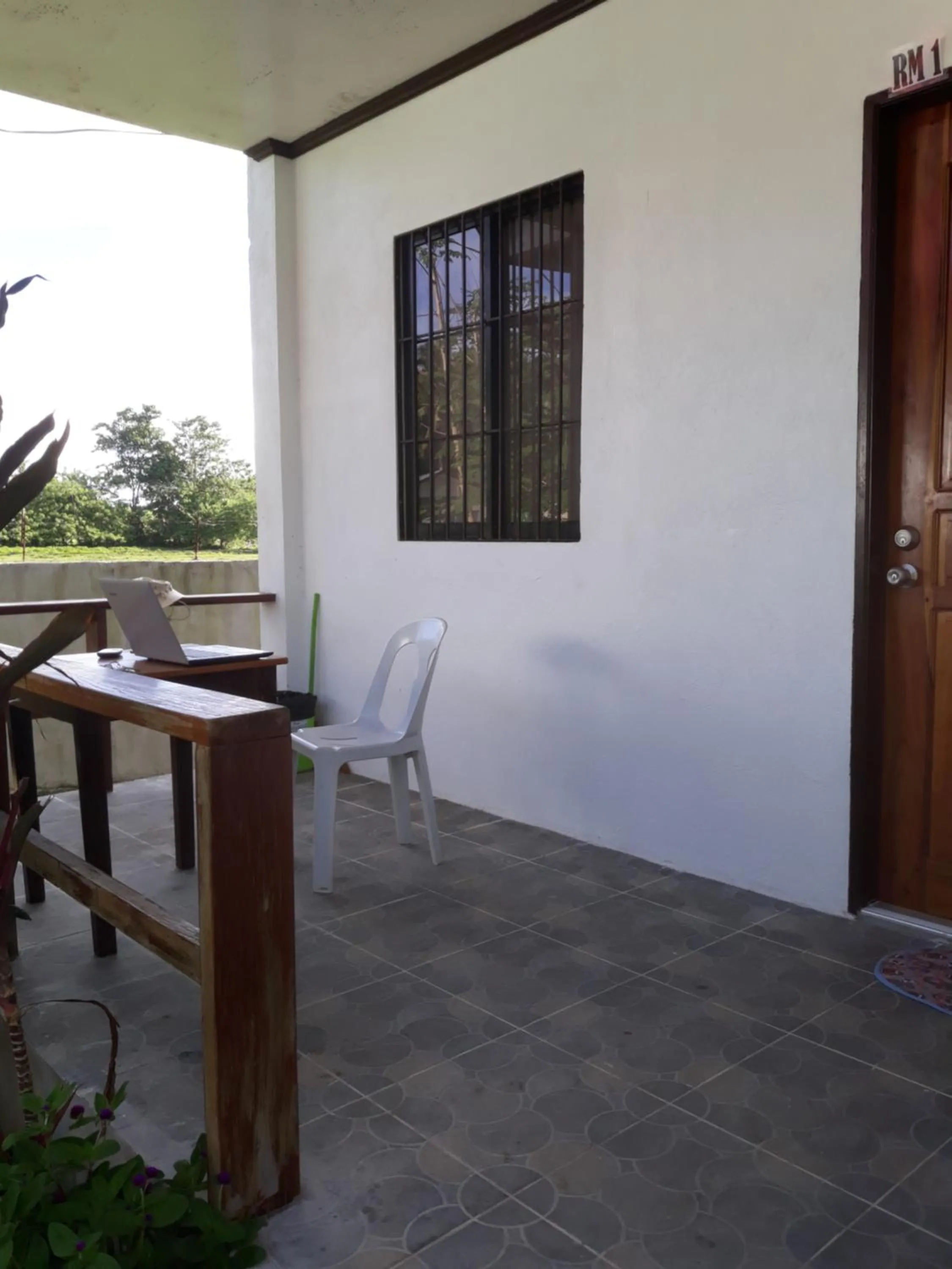 Balcony/Terrace in Gardenview Homestay Siargao