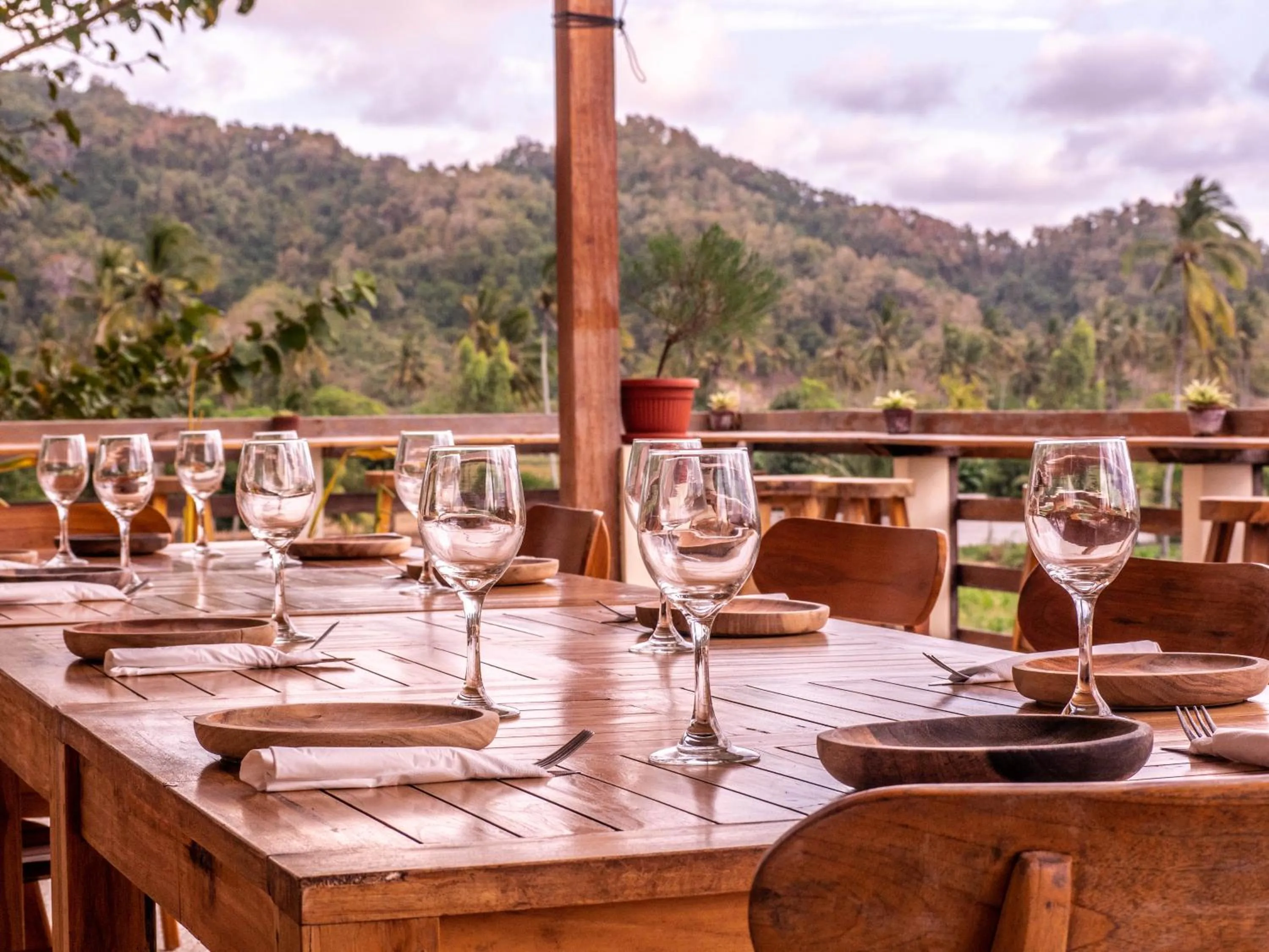 Restaurant/places to eat in Mango Lodge