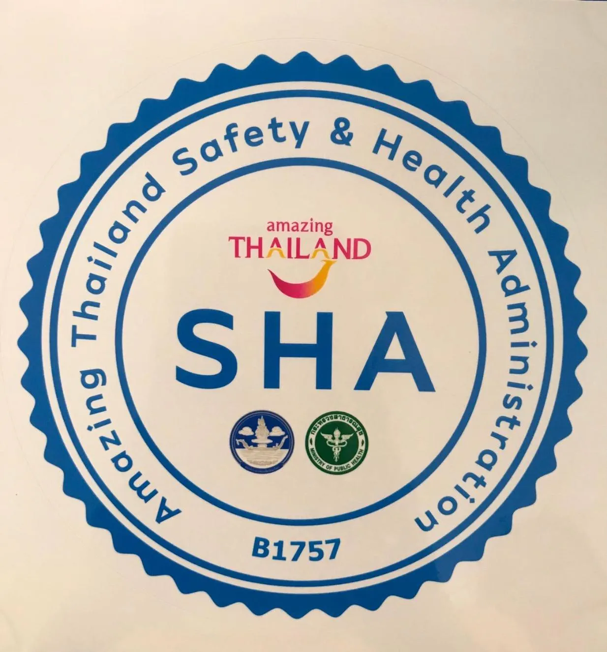 Logo/Certificate/Sign in BTC Hua Hin Home managed by BTC Boutique Resort