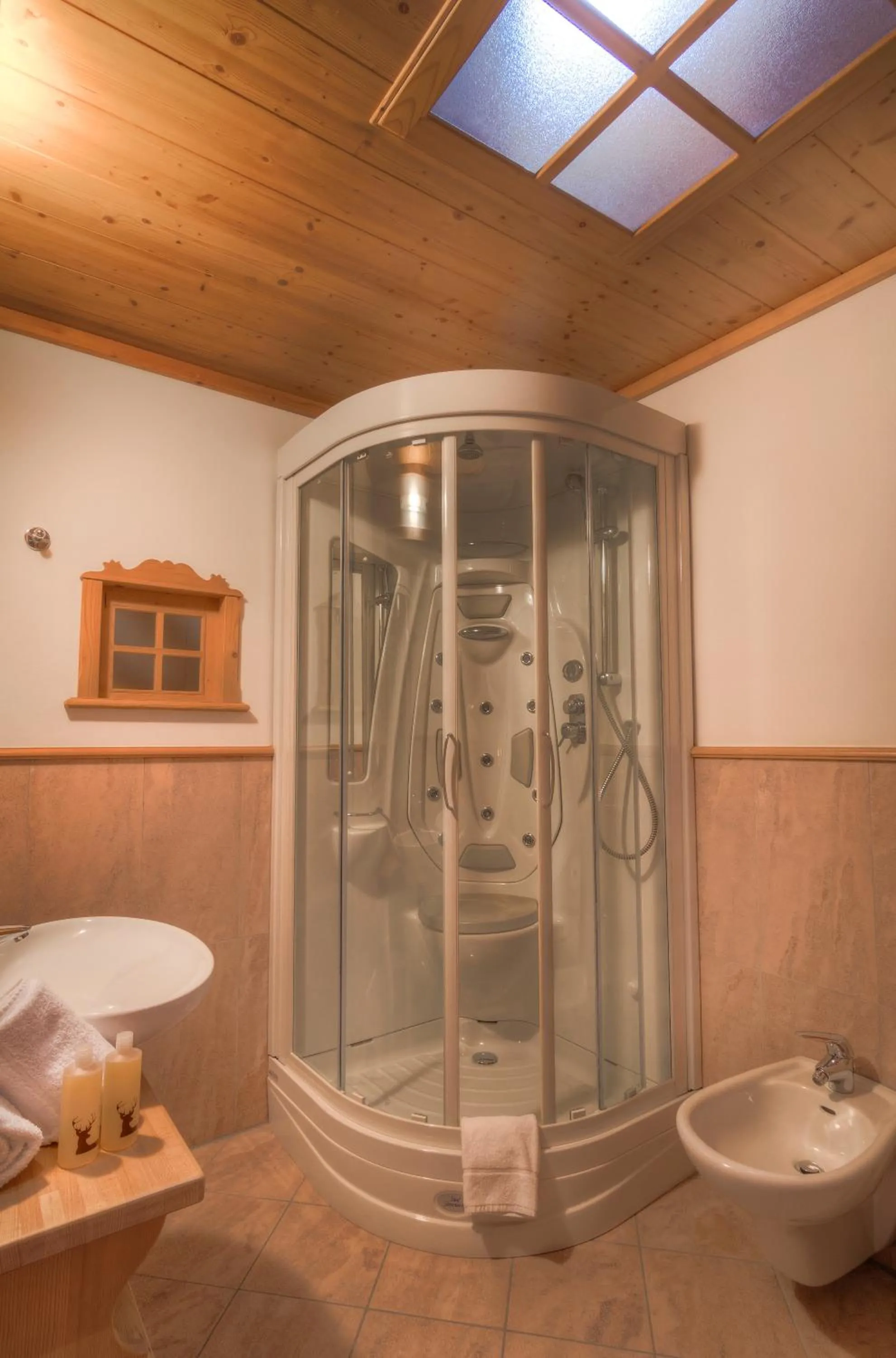 Shower in Hotel Madonnina Resort And Wellness