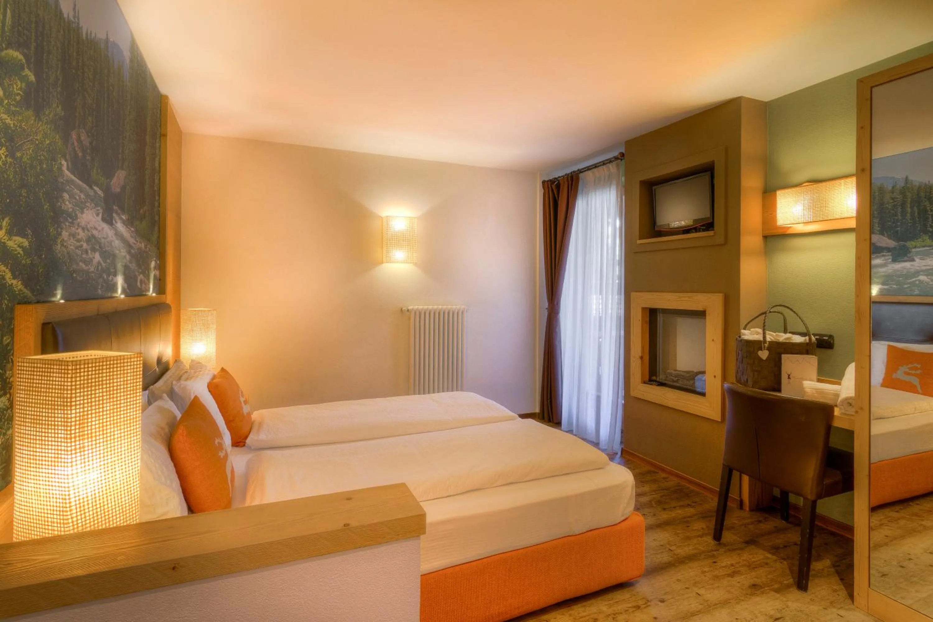 Bed in Hotel Madonnina Resort And Wellness