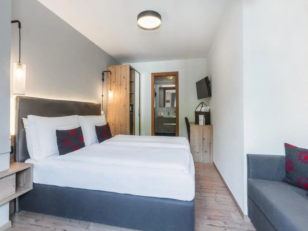 Bed in Hotel Madonnina Resort And Wellness