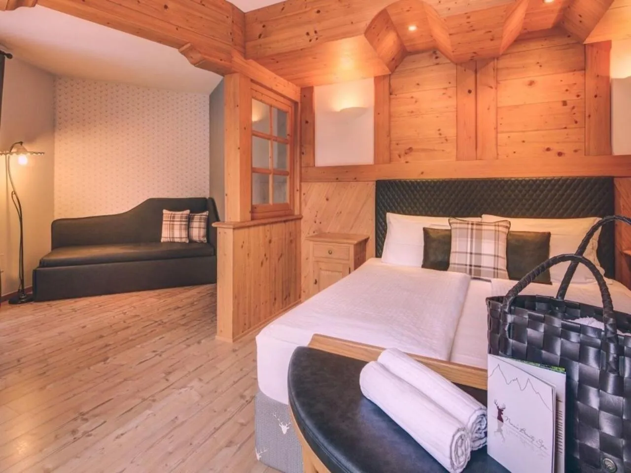 Bed in Hotel Madonnina Resort And Wellness