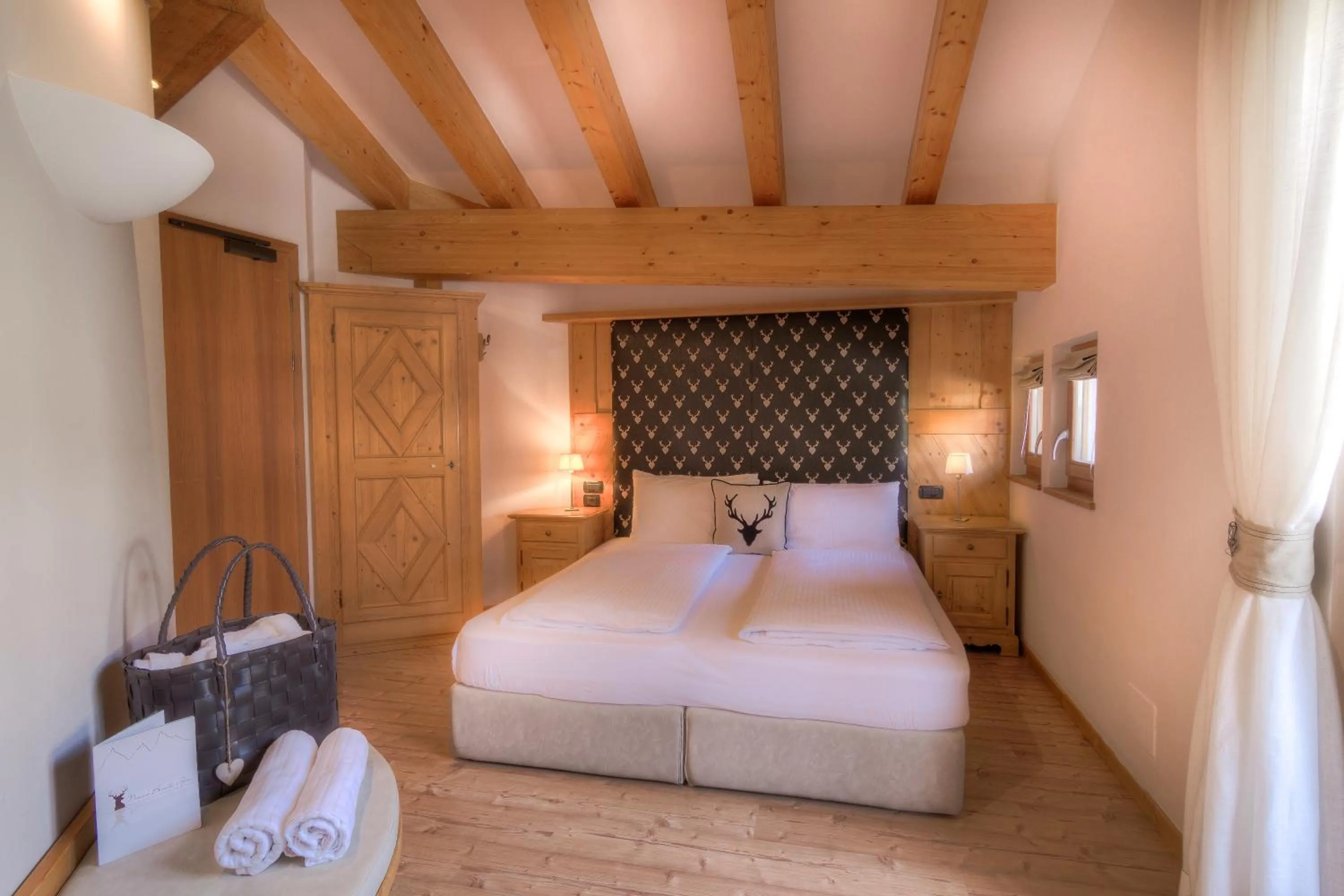 Bed in Hotel Madonnina Resort And Wellness
