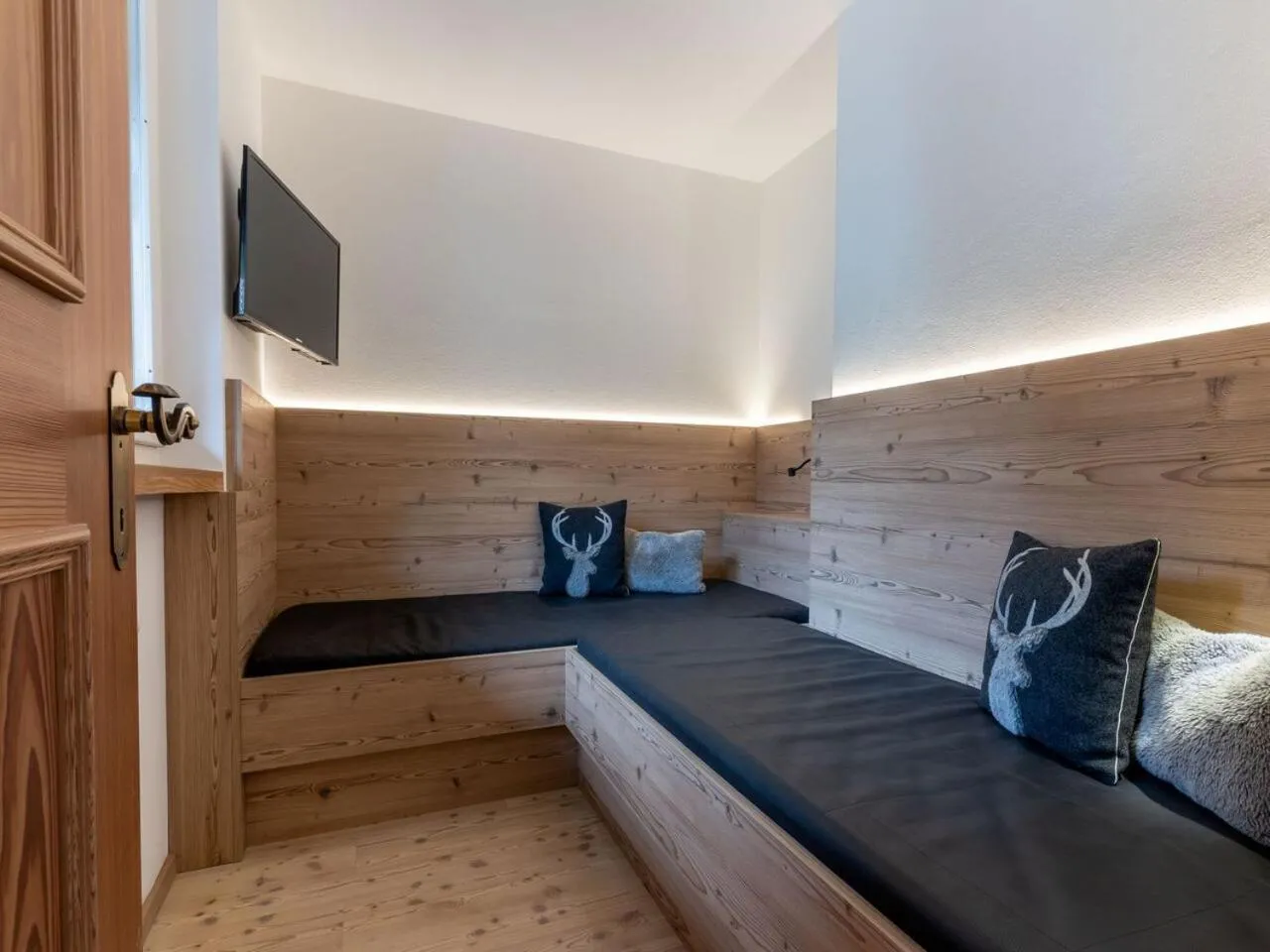 Bed in Hotel Madonnina Resort And Wellness