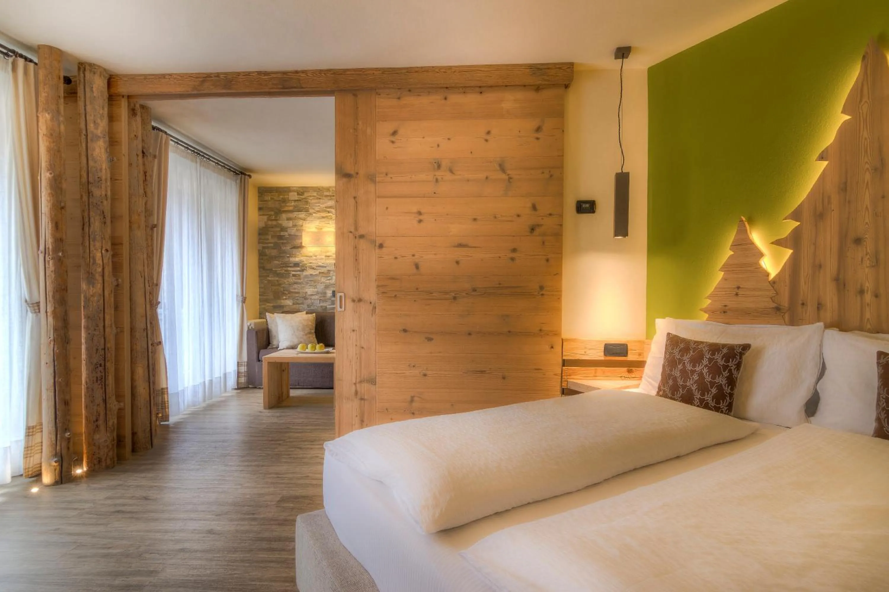 Bed in Hotel Madonnina Resort And Wellness