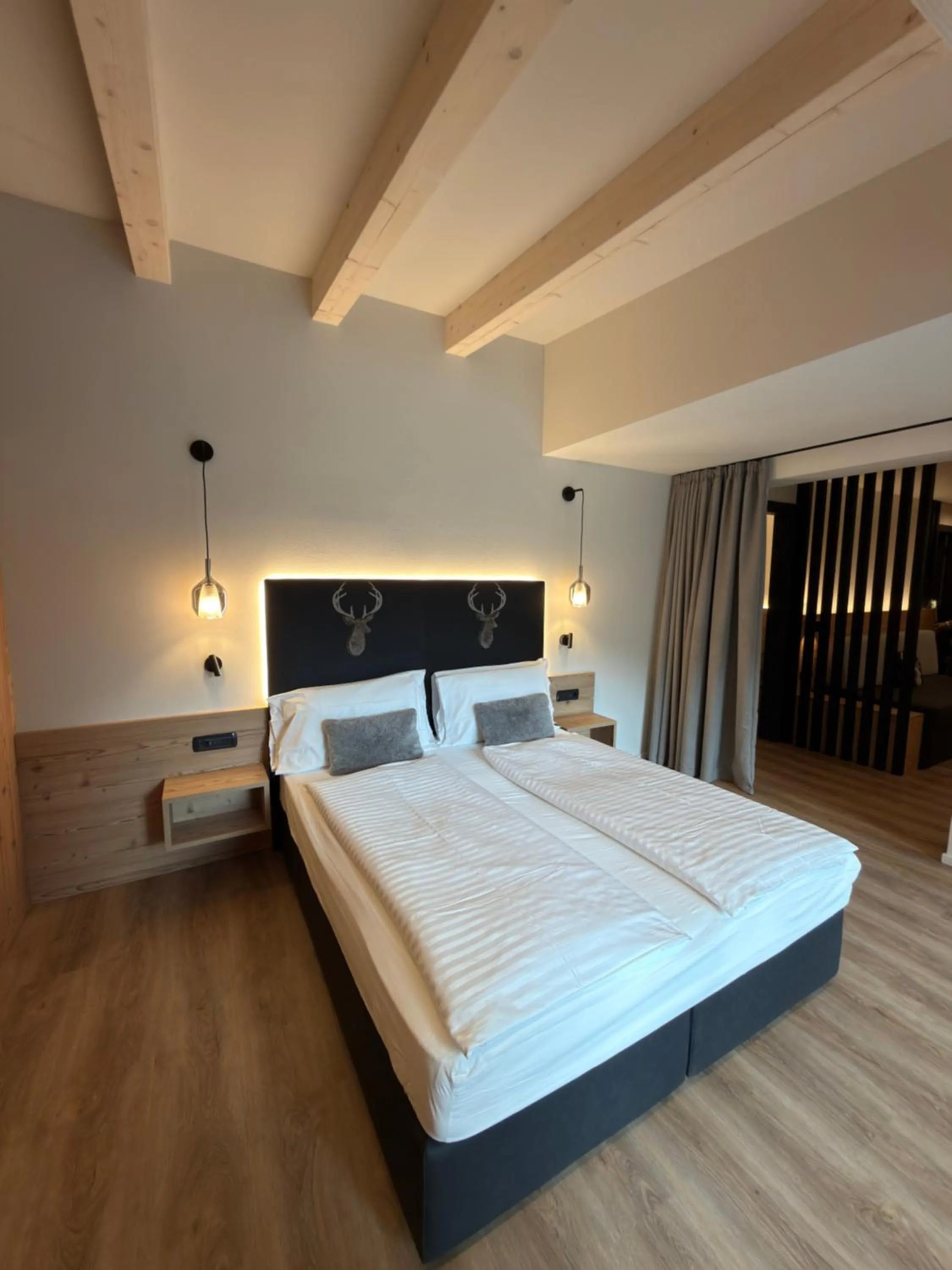 Bed in Hotel Madonnina Resort And Wellness