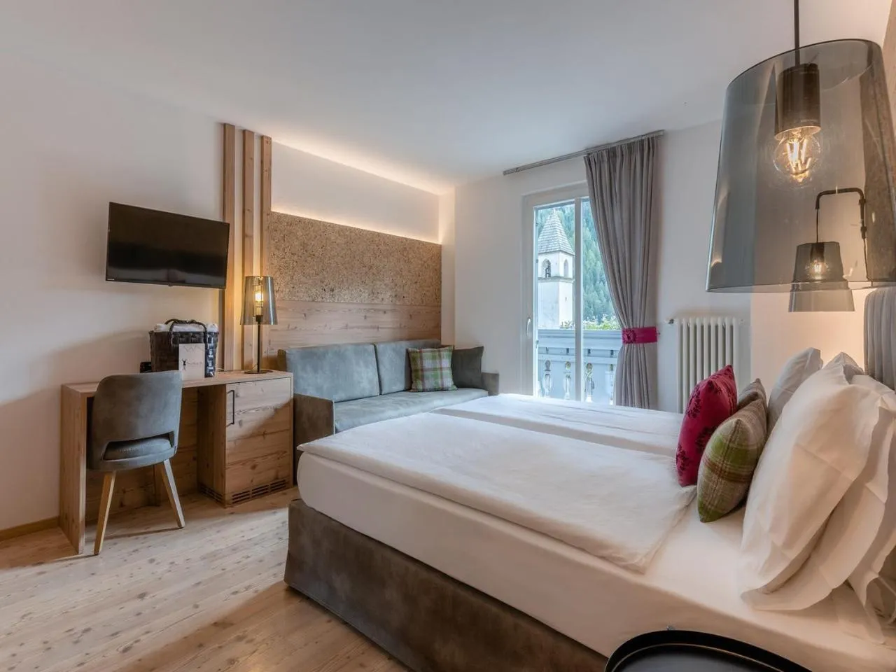 Bed in Hotel Madonnina Resort And Wellness