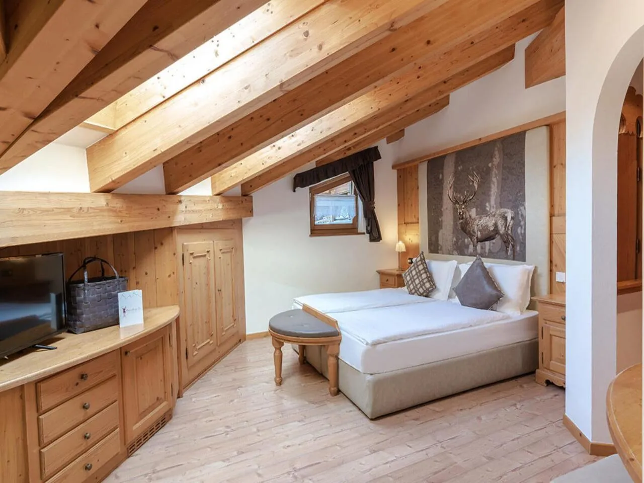 Bed in Hotel Madonnina Resort And Wellness