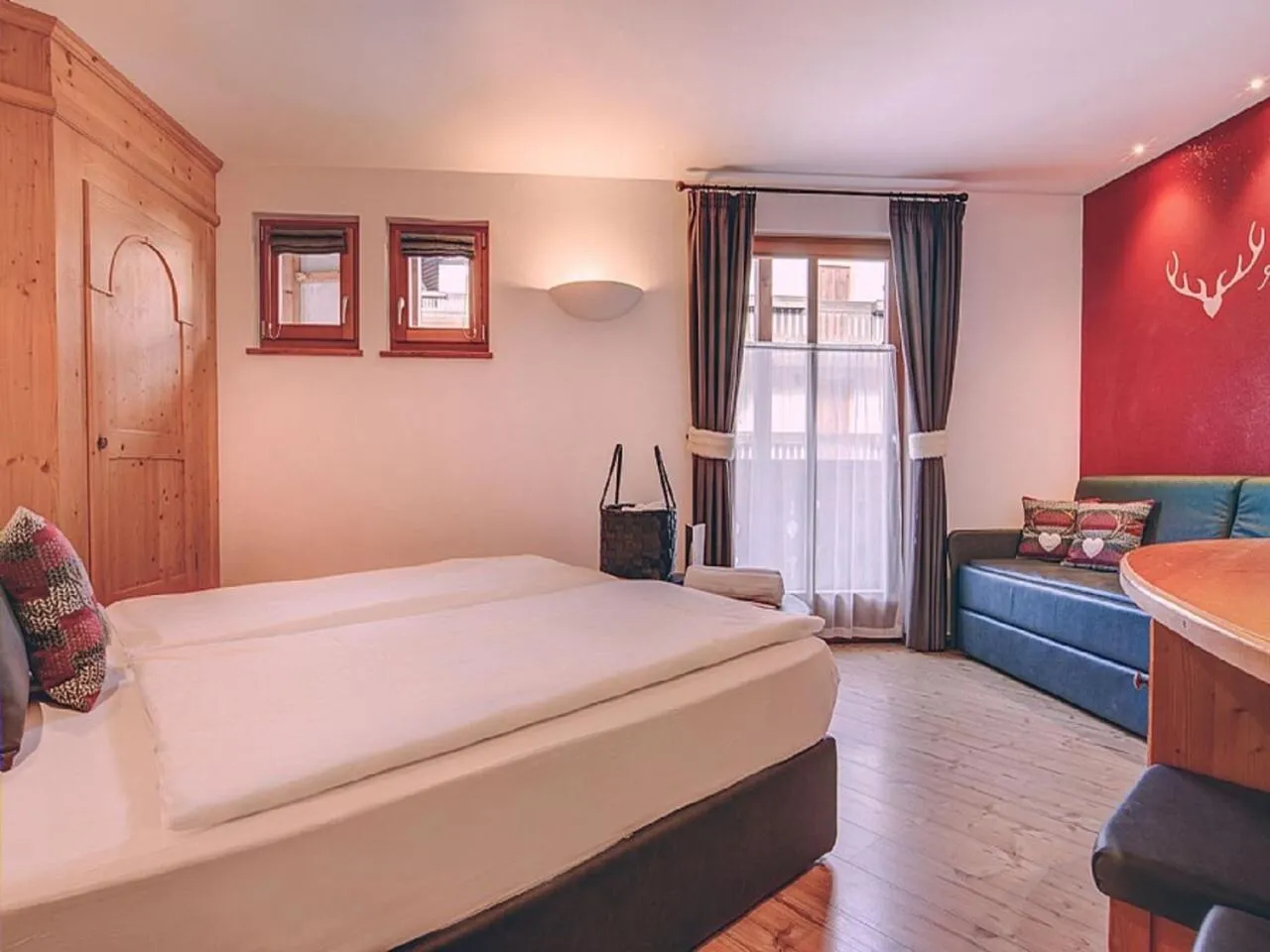 Bed in Hotel Madonnina Resort And Wellness