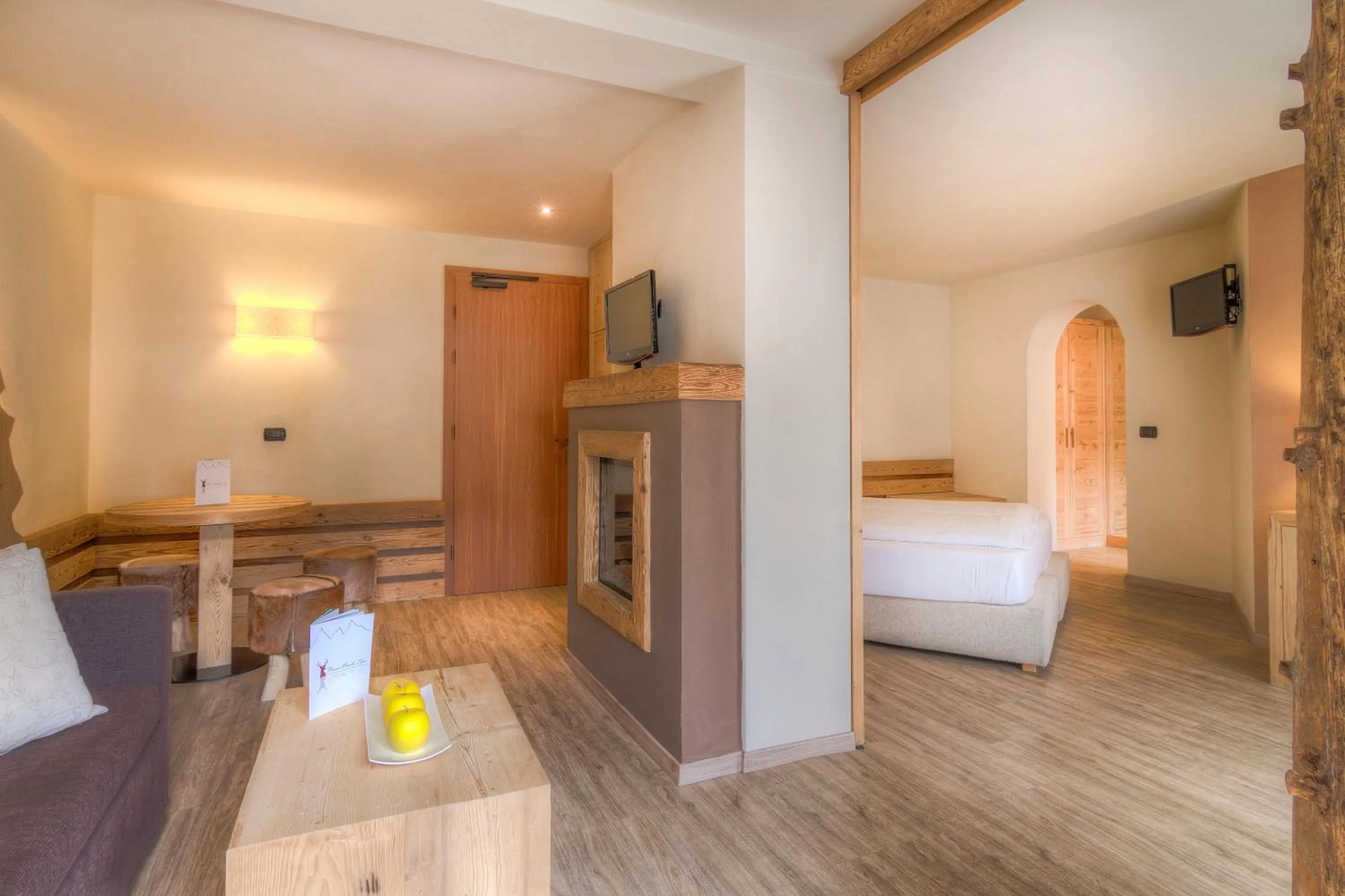 Bed in Hotel Madonnina Resort And Wellness