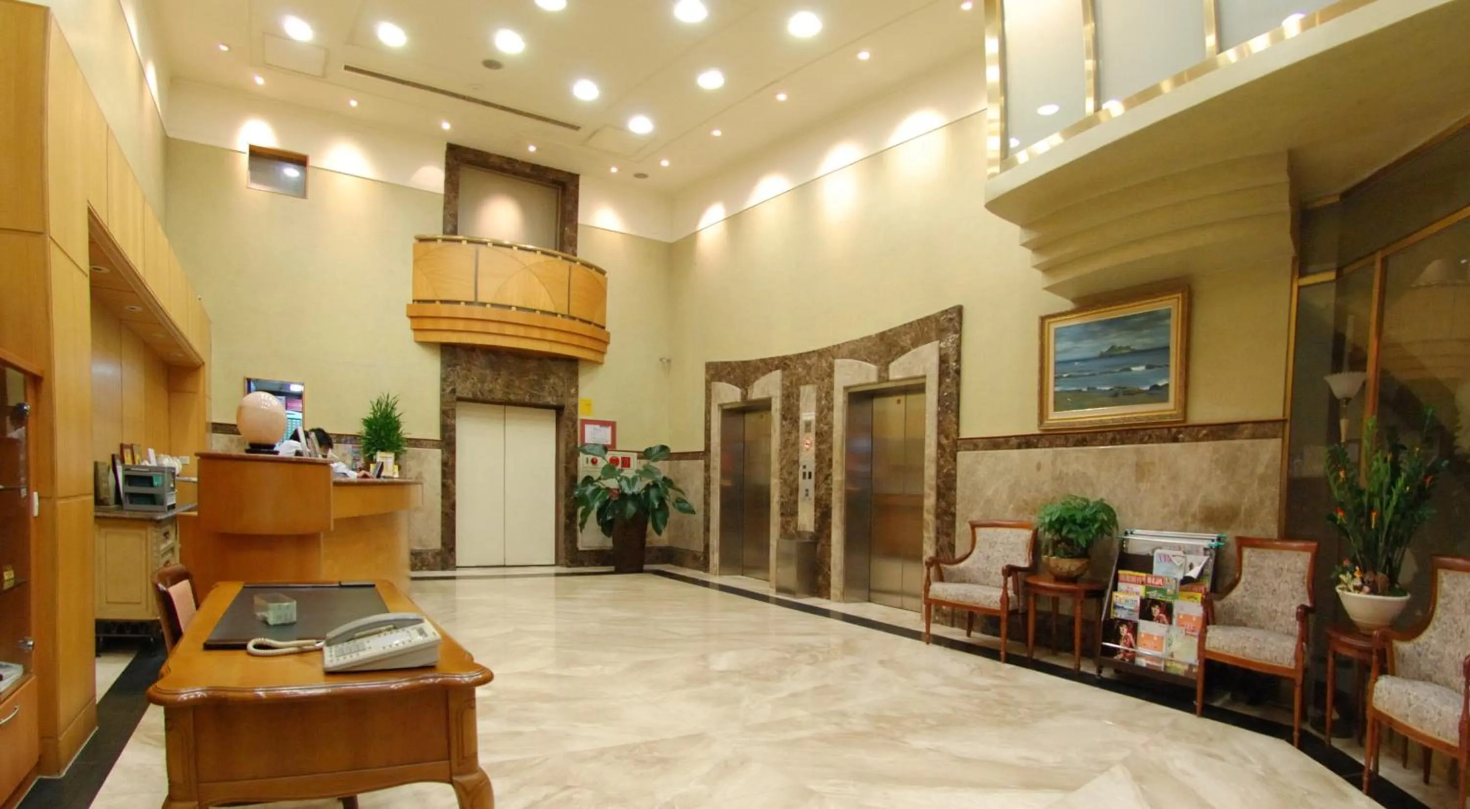 Lobby or reception in Kavalan Hotel