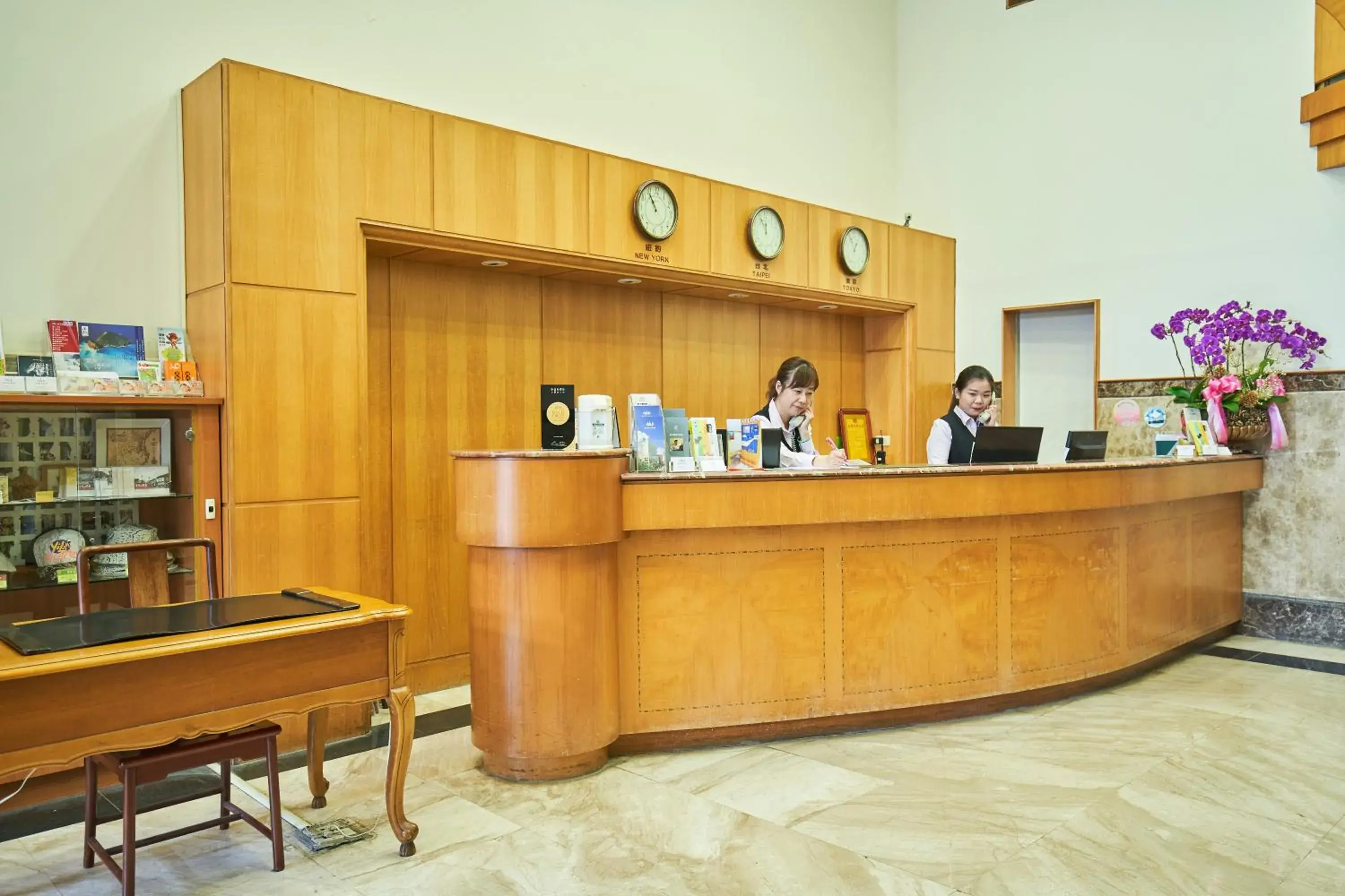 Lobby or reception, Lobby/Reception in Kavalan Hotel