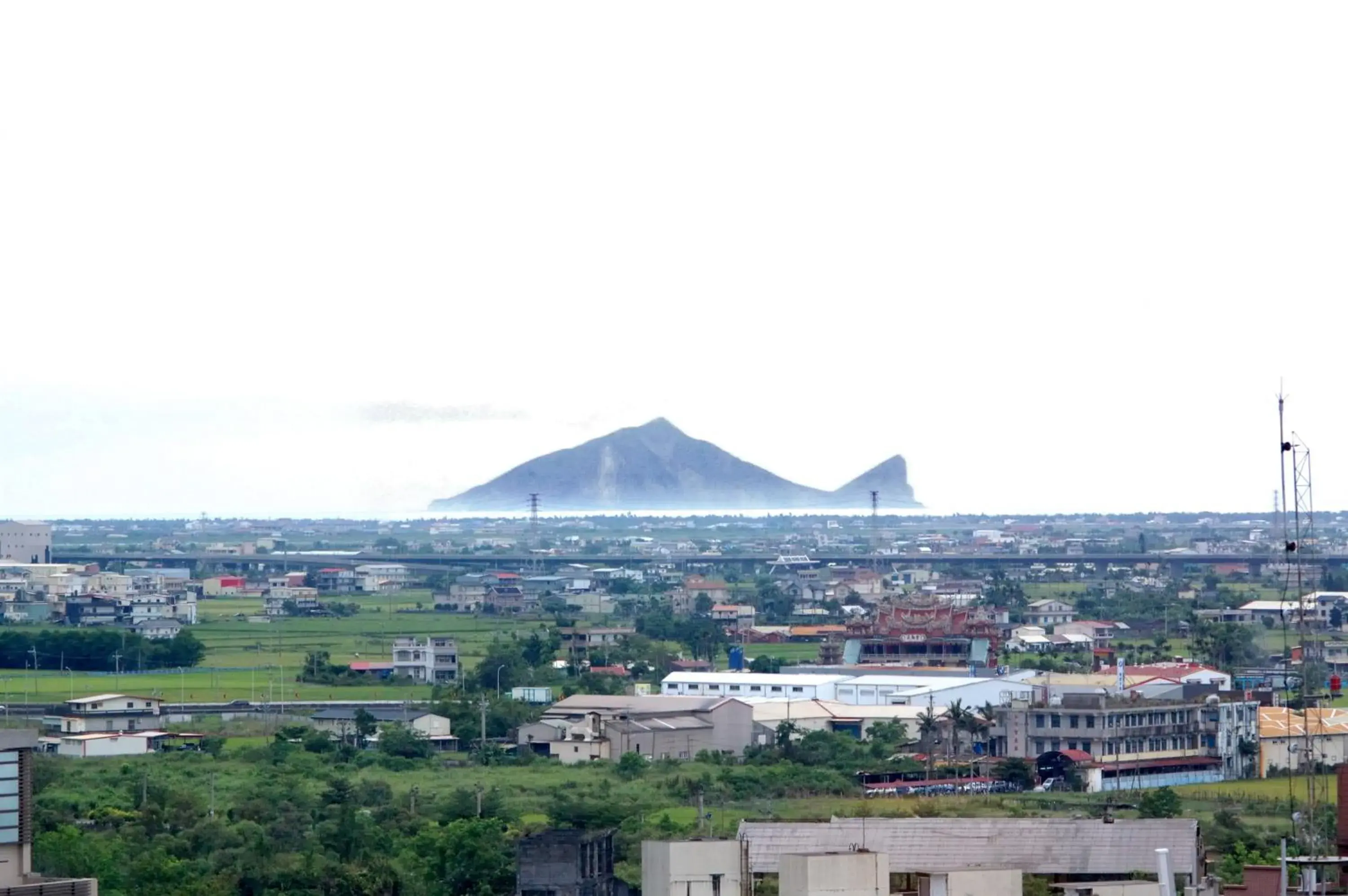 City view in Kavalan Hotel