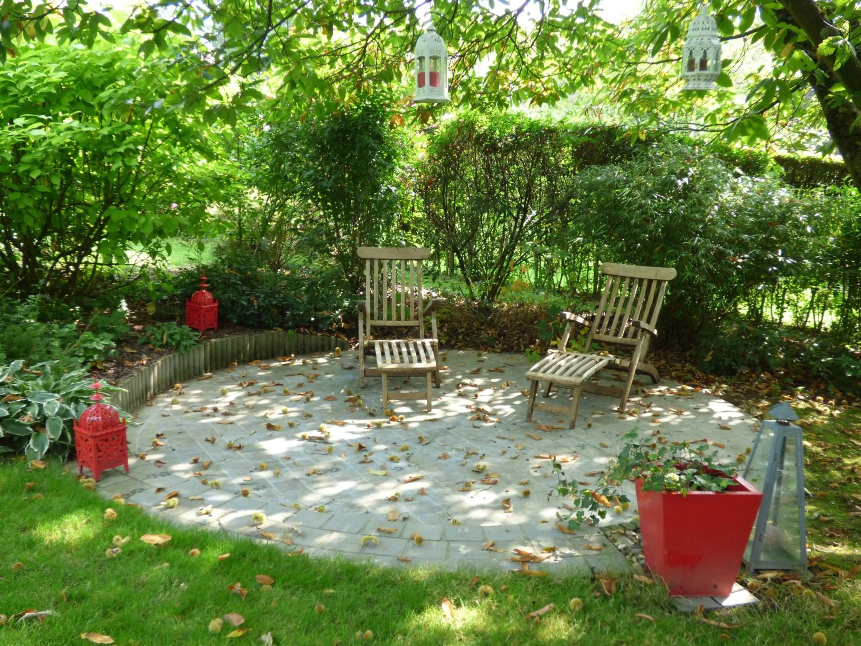 Balcony/Terrace in B&B Le Jardin d'Epicure