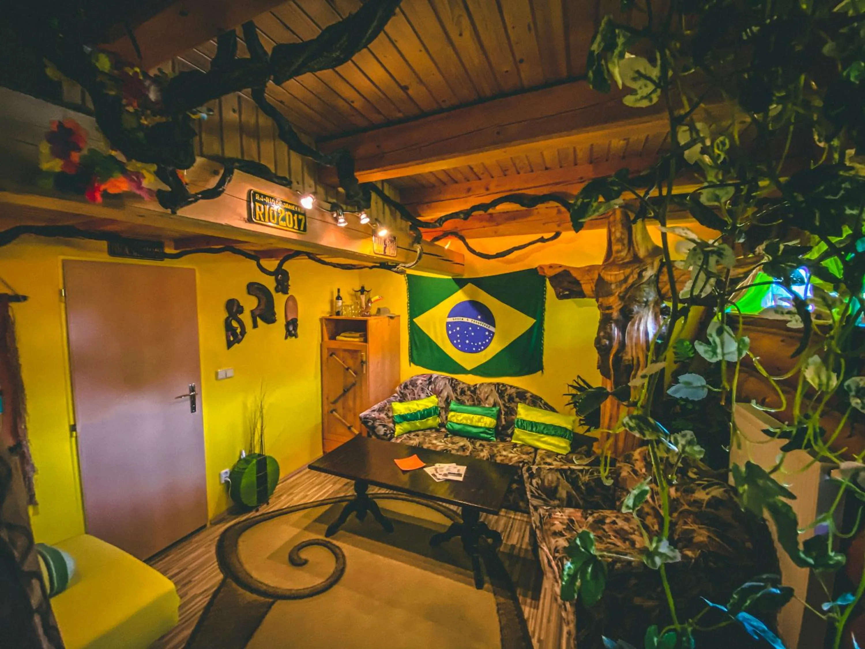 Decorative detail in Resort Svět