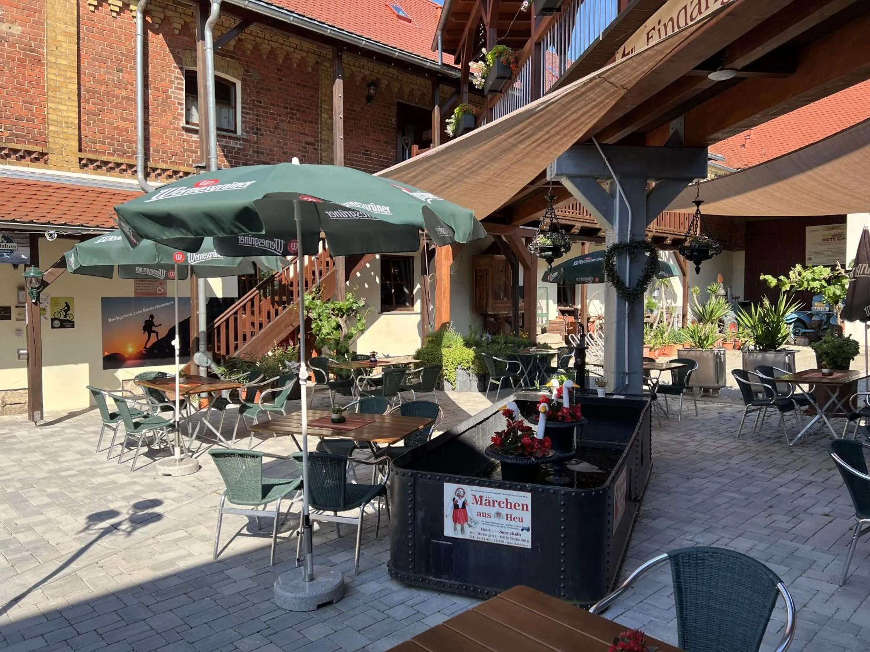 Garden in Hotel Sonnekalb