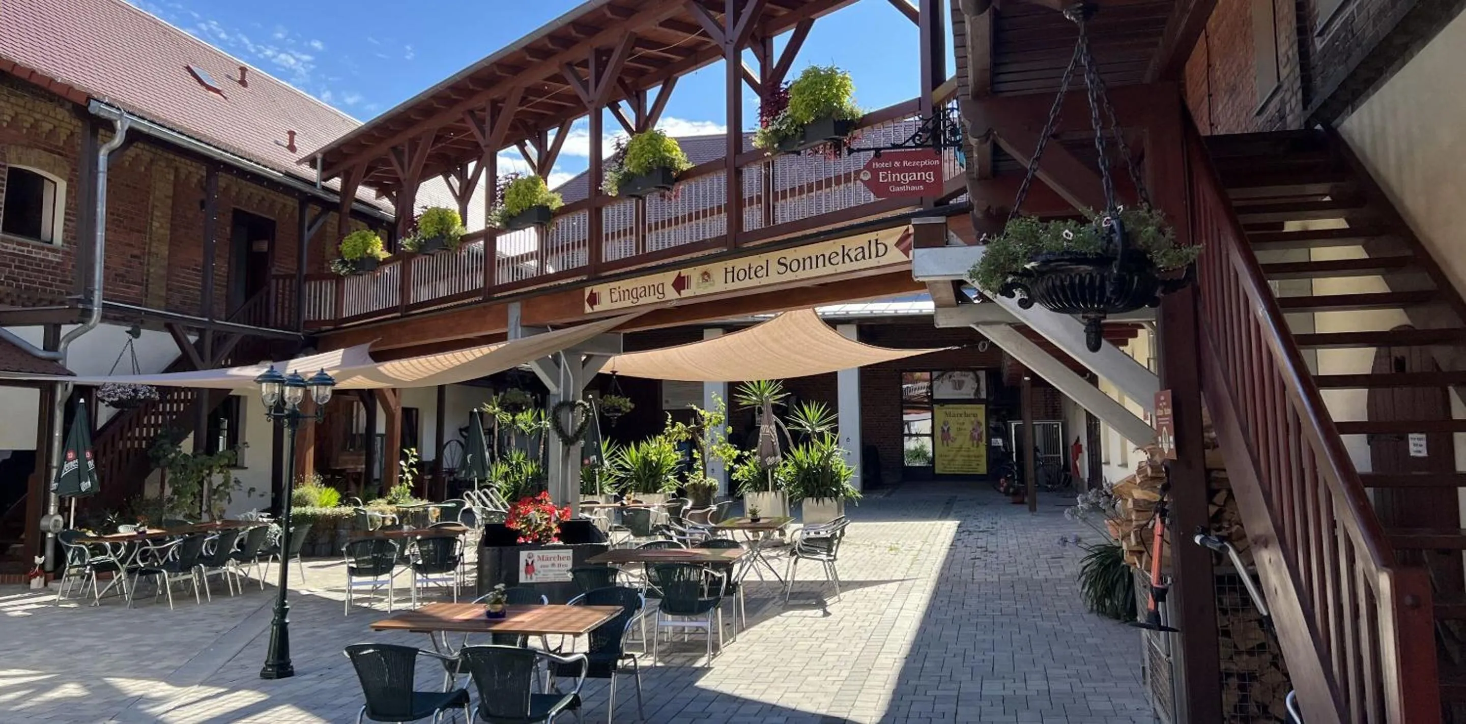 Garden in Hotel Sonnekalb