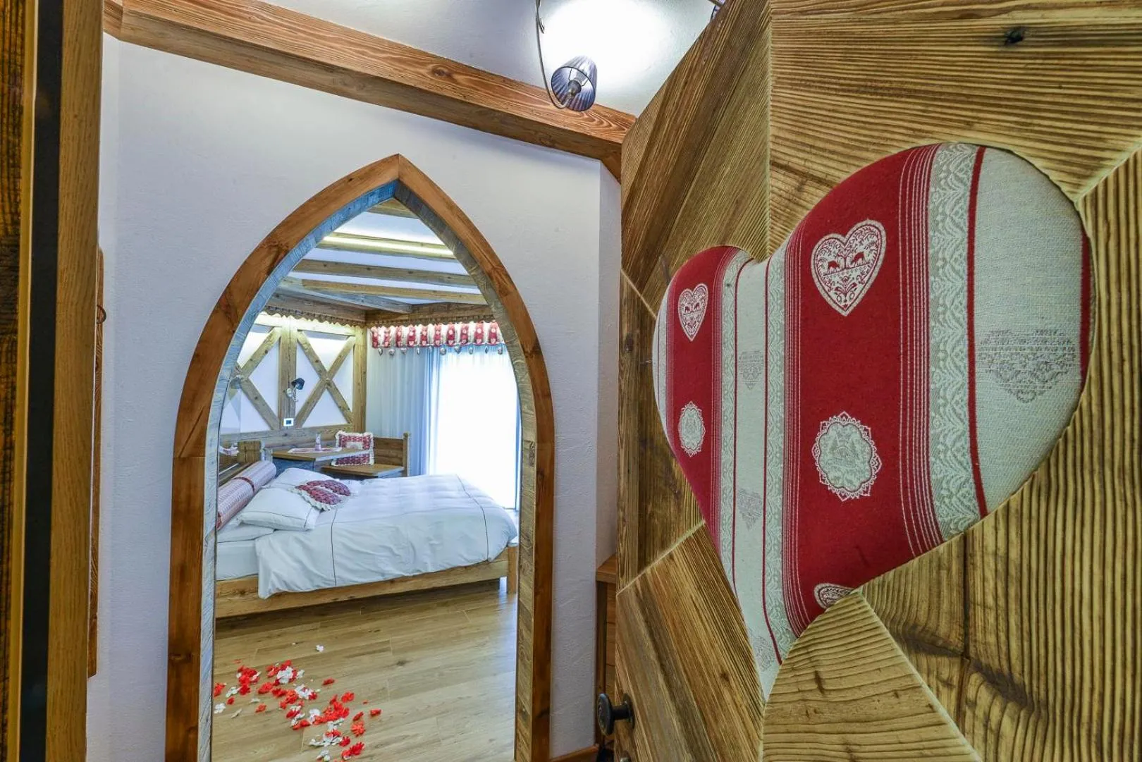 Bed in Chalet Pineta relax location
