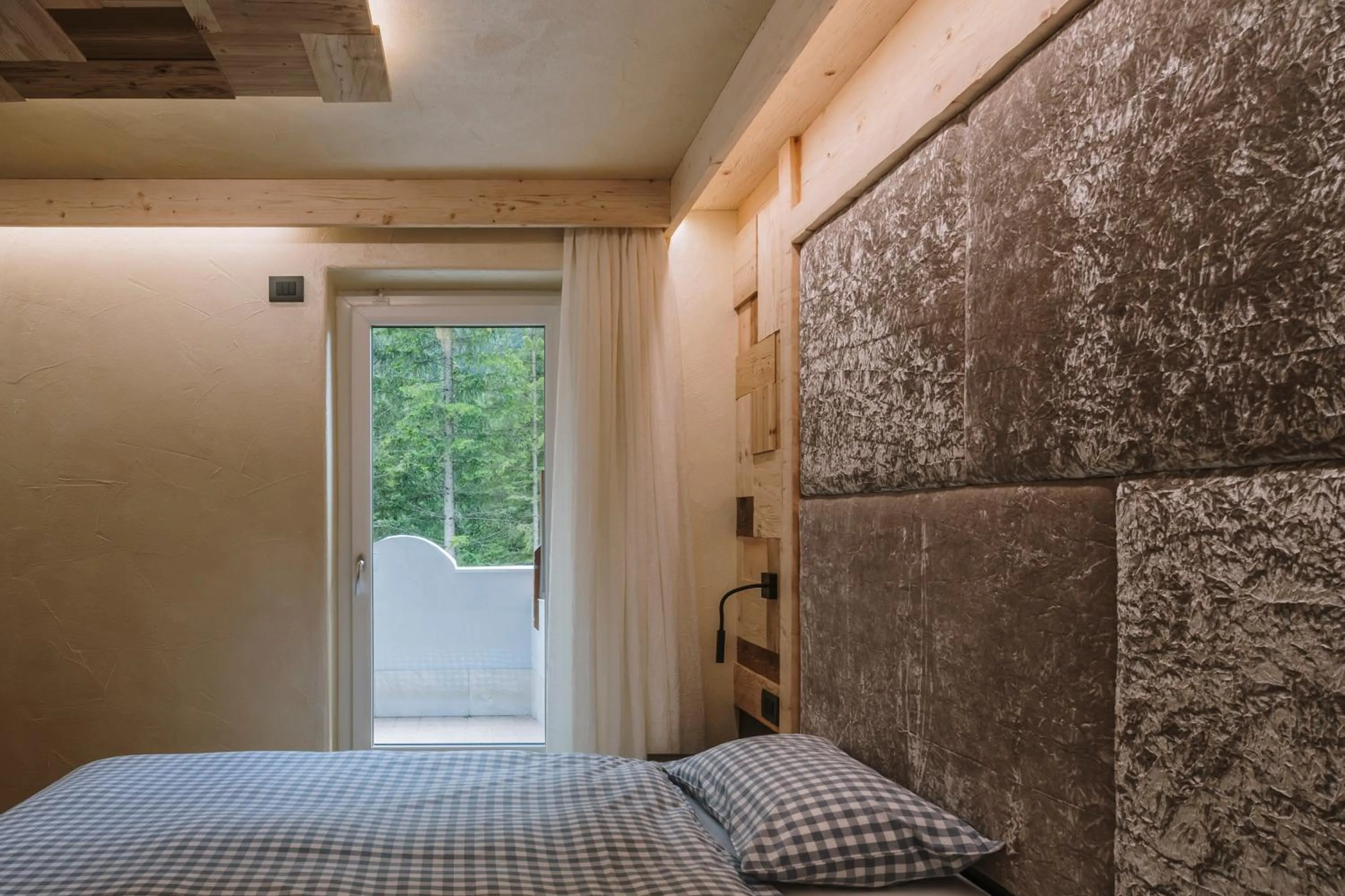 Bed in Chalet Pineta relax location