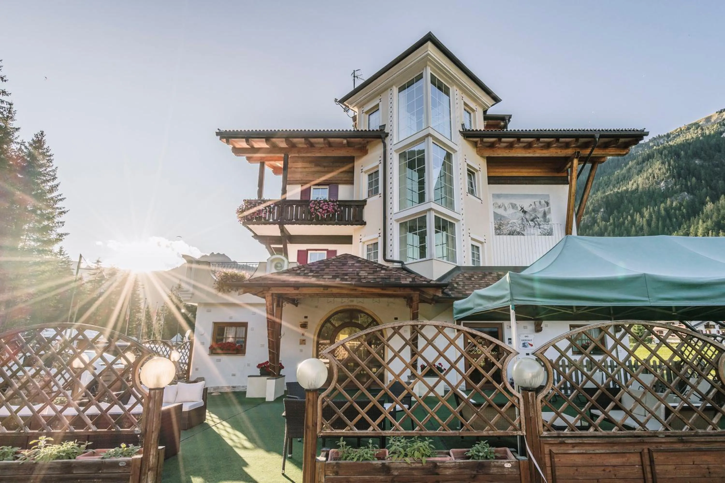 Chalet Pineta relax location