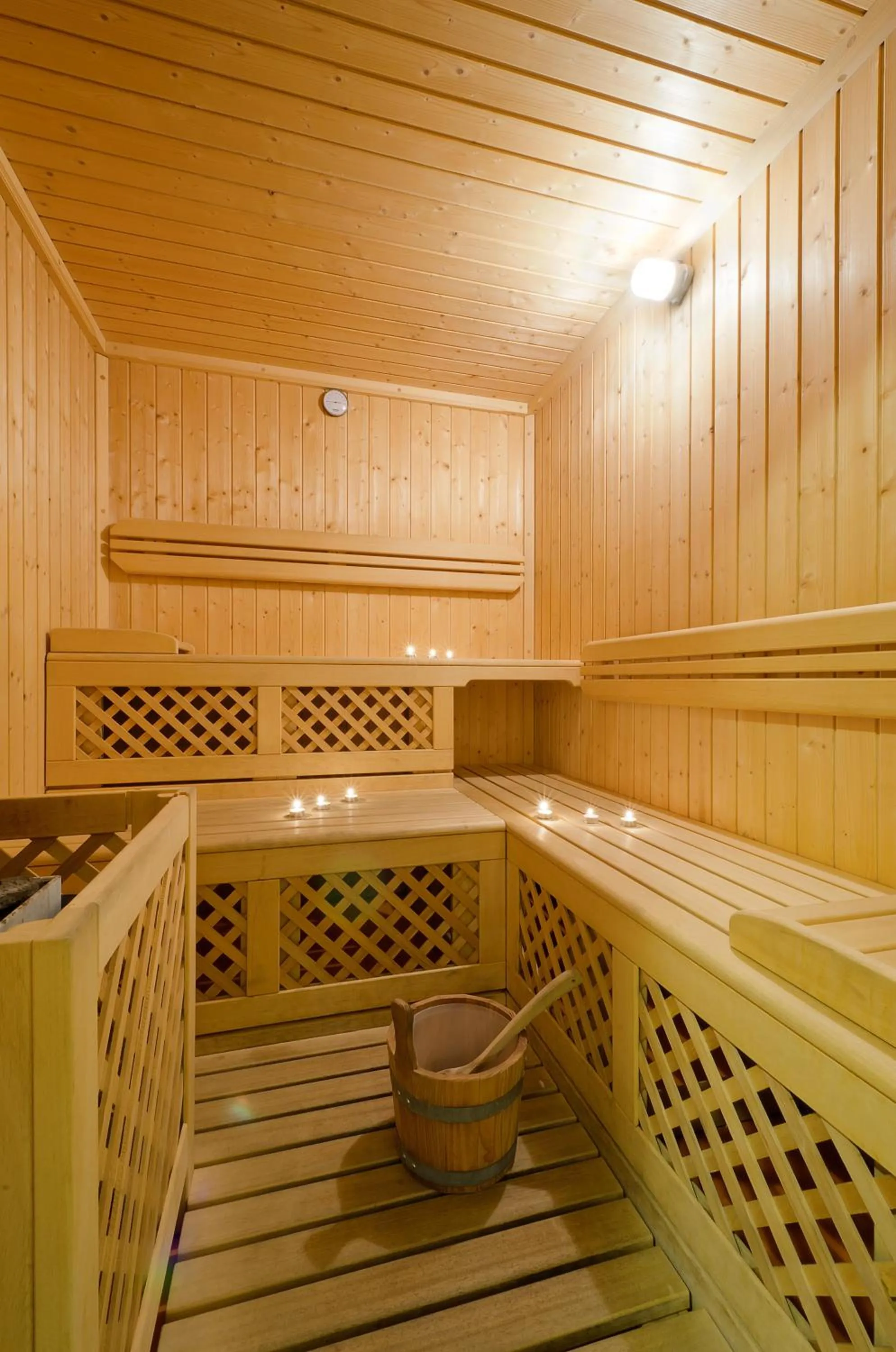 Spa and wellness centre/facilities in Chalet Pineta relax location