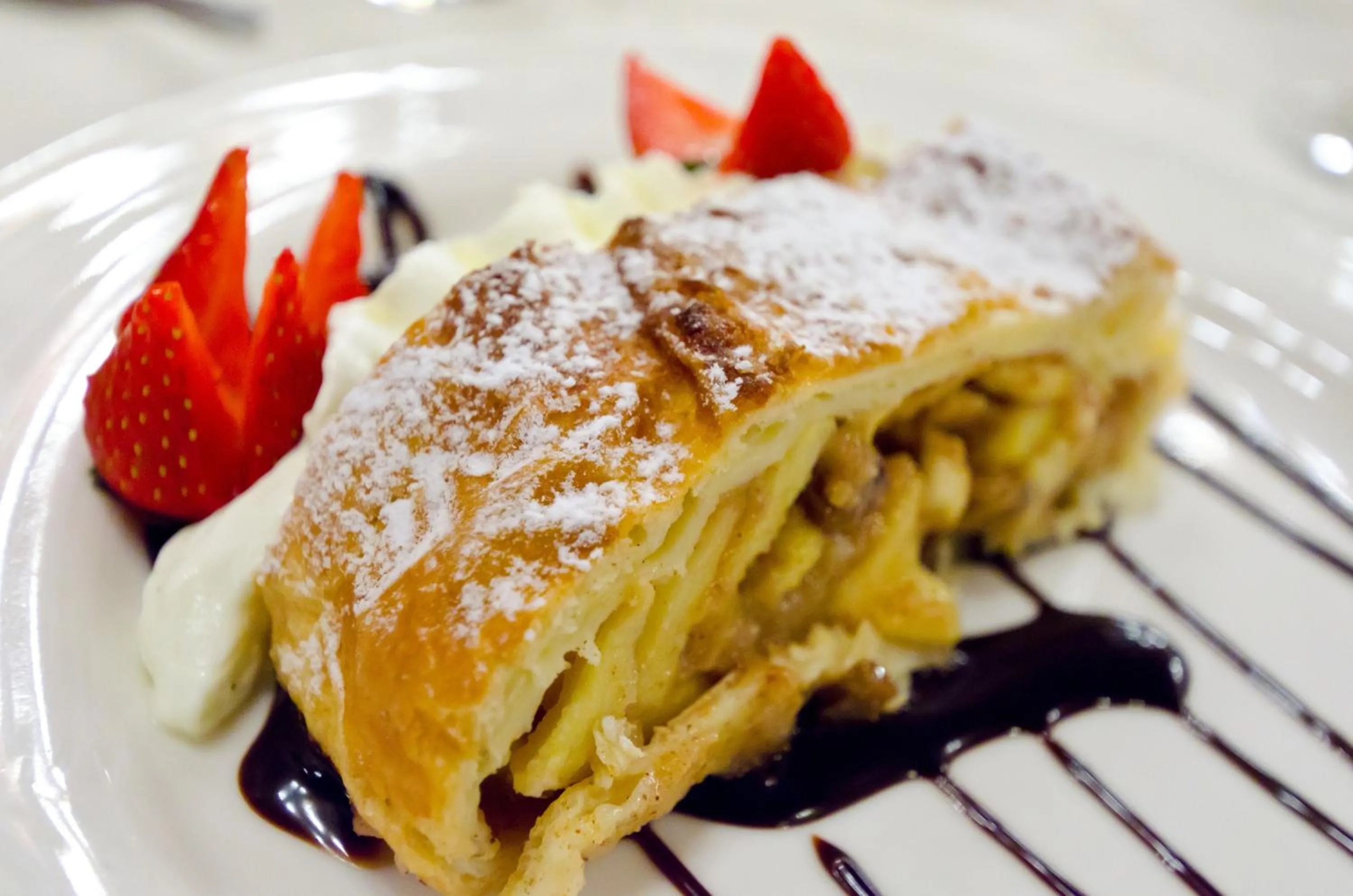 Food in Chalet Pineta relax location