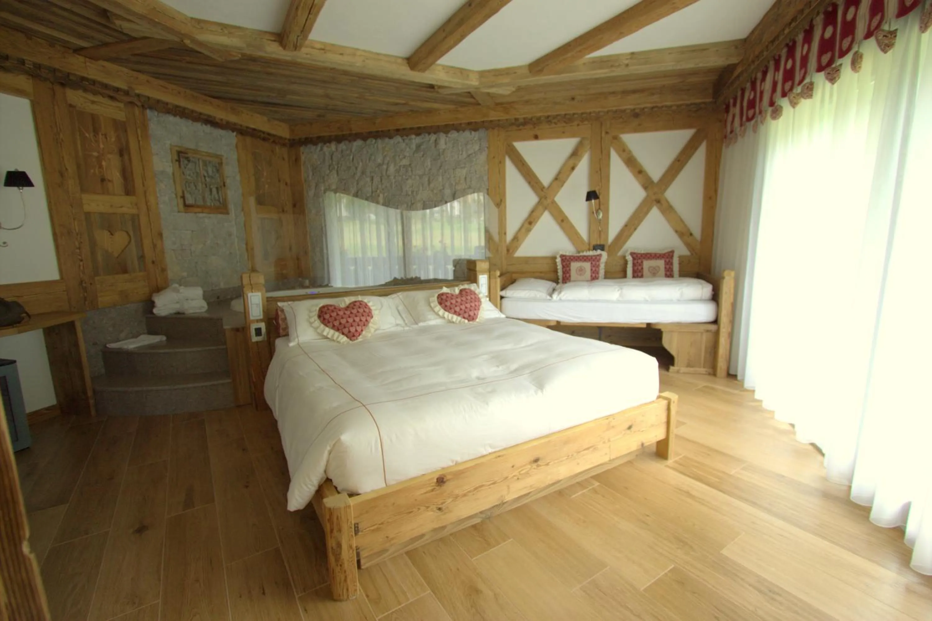 Bedroom, Bed in Chalet Pineta relax location