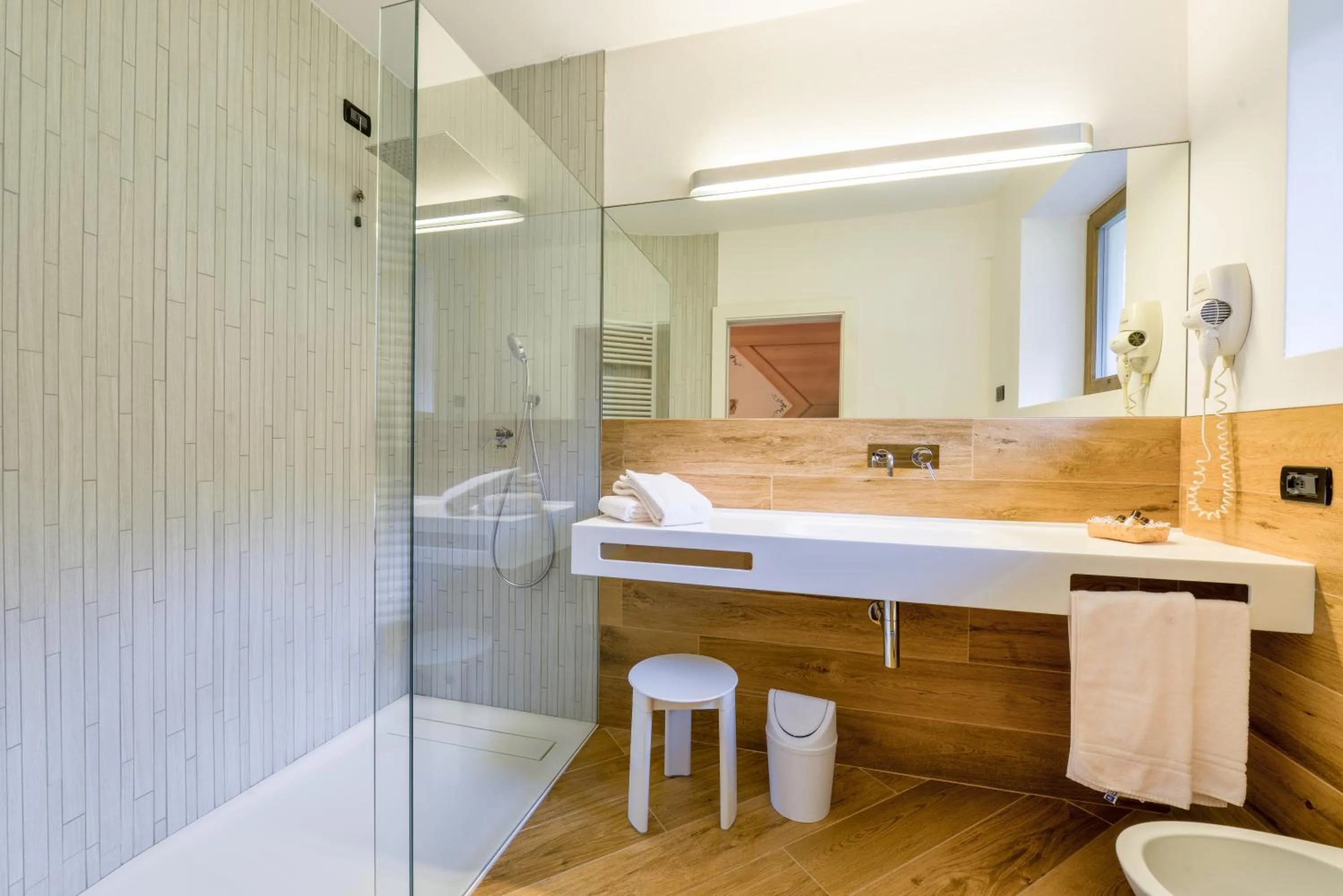 Bathroom in Chalet Pineta relax location