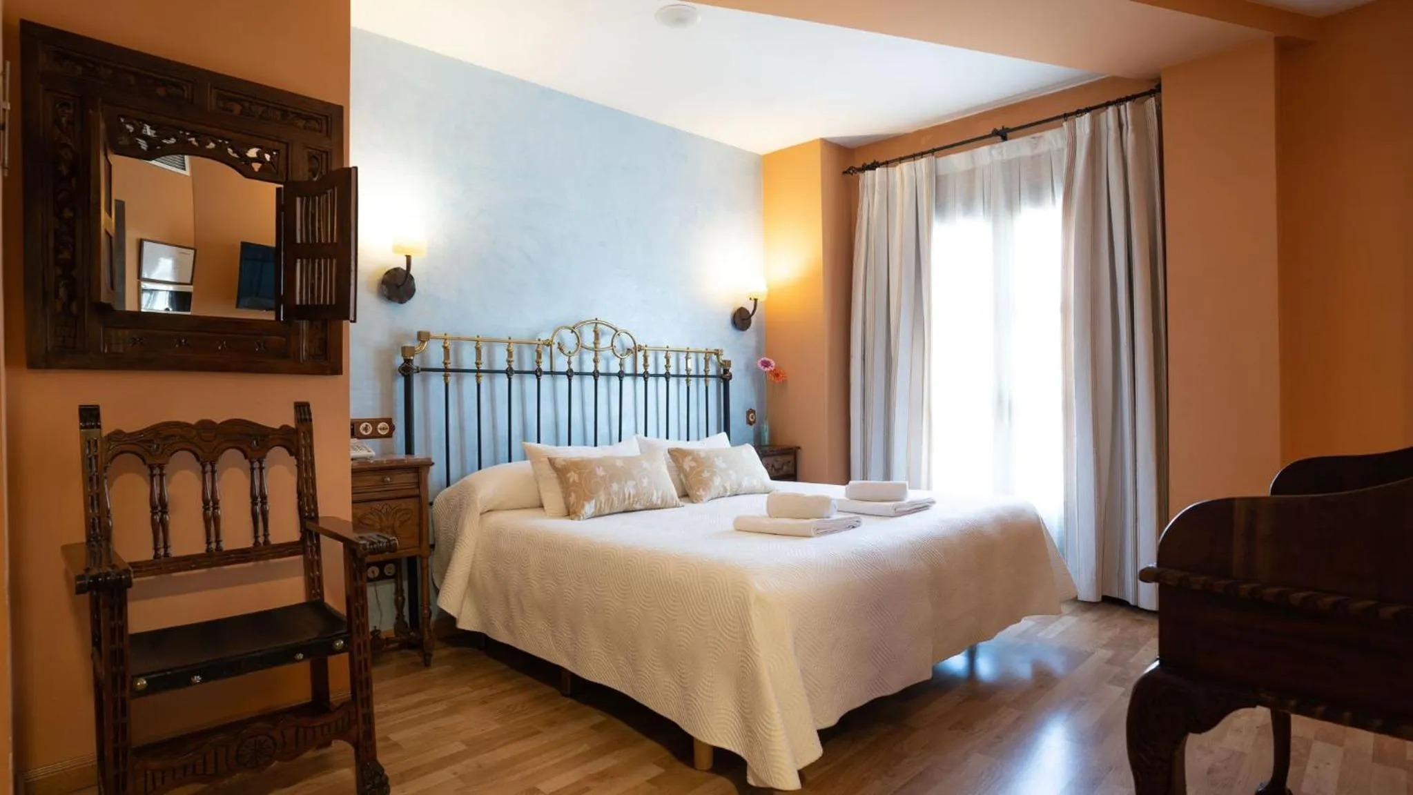 Bedroom, Bed in Hospederia Princesa Elima