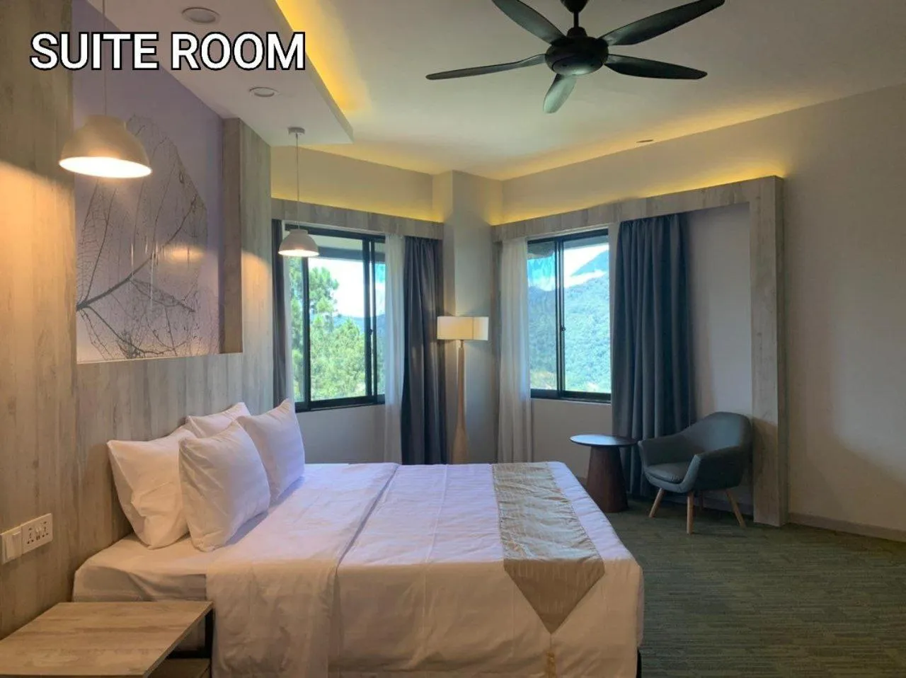 Bed in Perkasa Hotel Mt Kinabalu