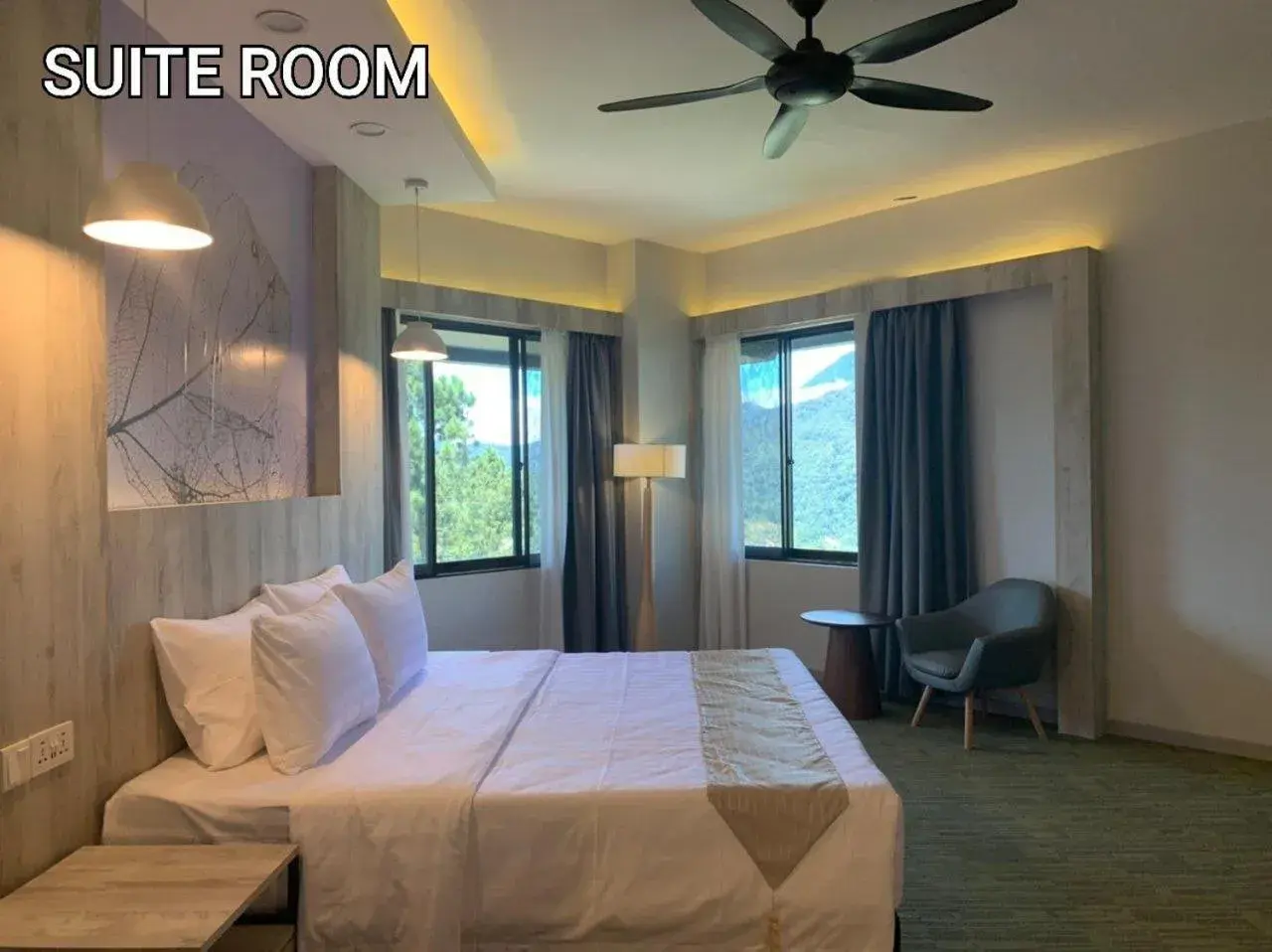 Bed in Perkasa Hotel Mt Kinabalu Bed in Perkasa Hotel Mt Kinabalu