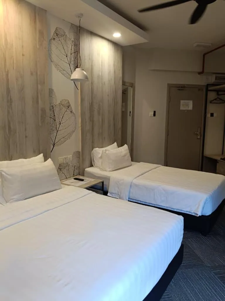 Bed in Perkasa Hotel Mt Kinabalu