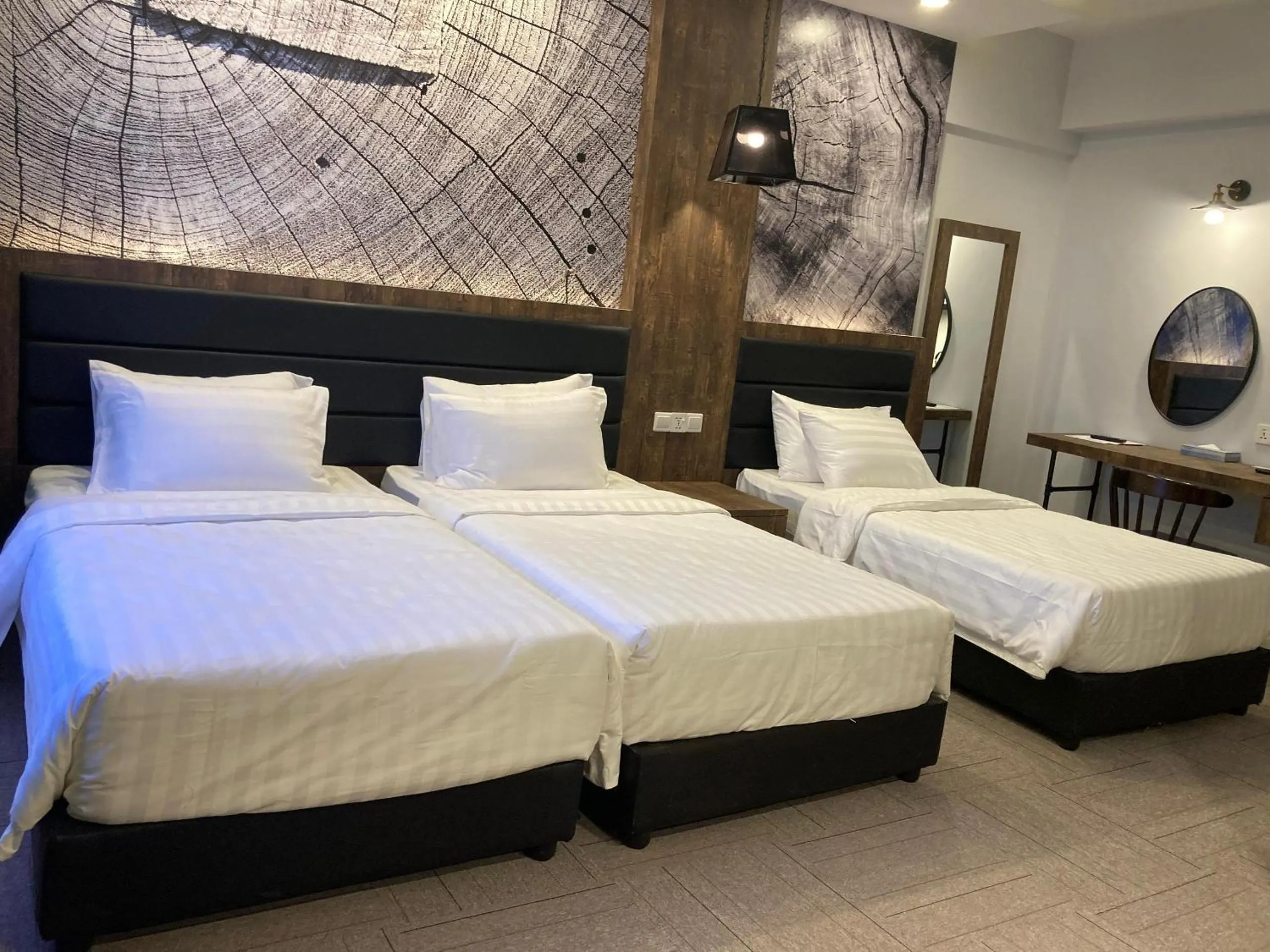 Bed in Perkasa Hotel Mt Kinabalu