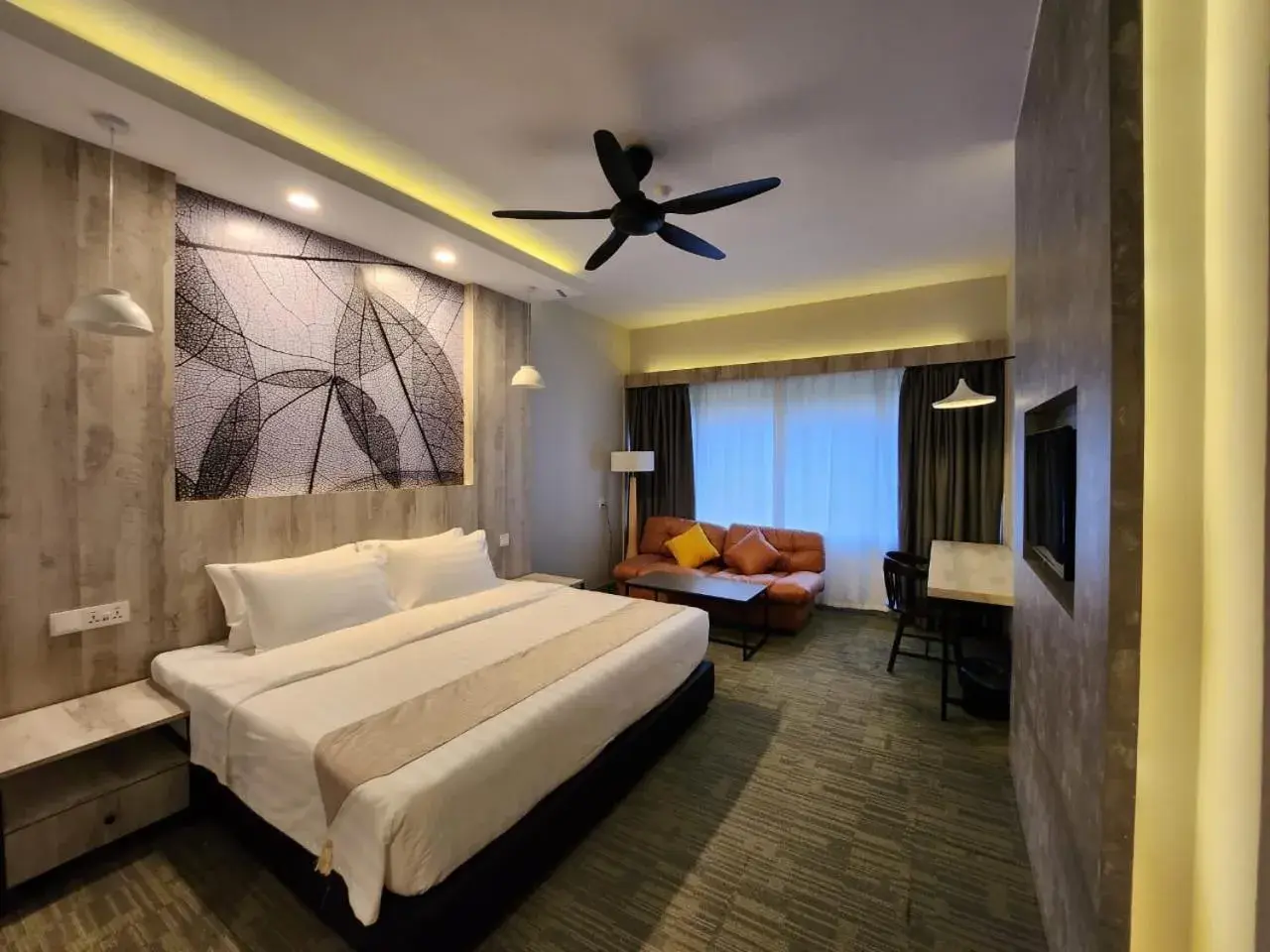 Bed in Perkasa Hotel Mt Kinabalu Bed in Perkasa Hotel Mt Kinabalu