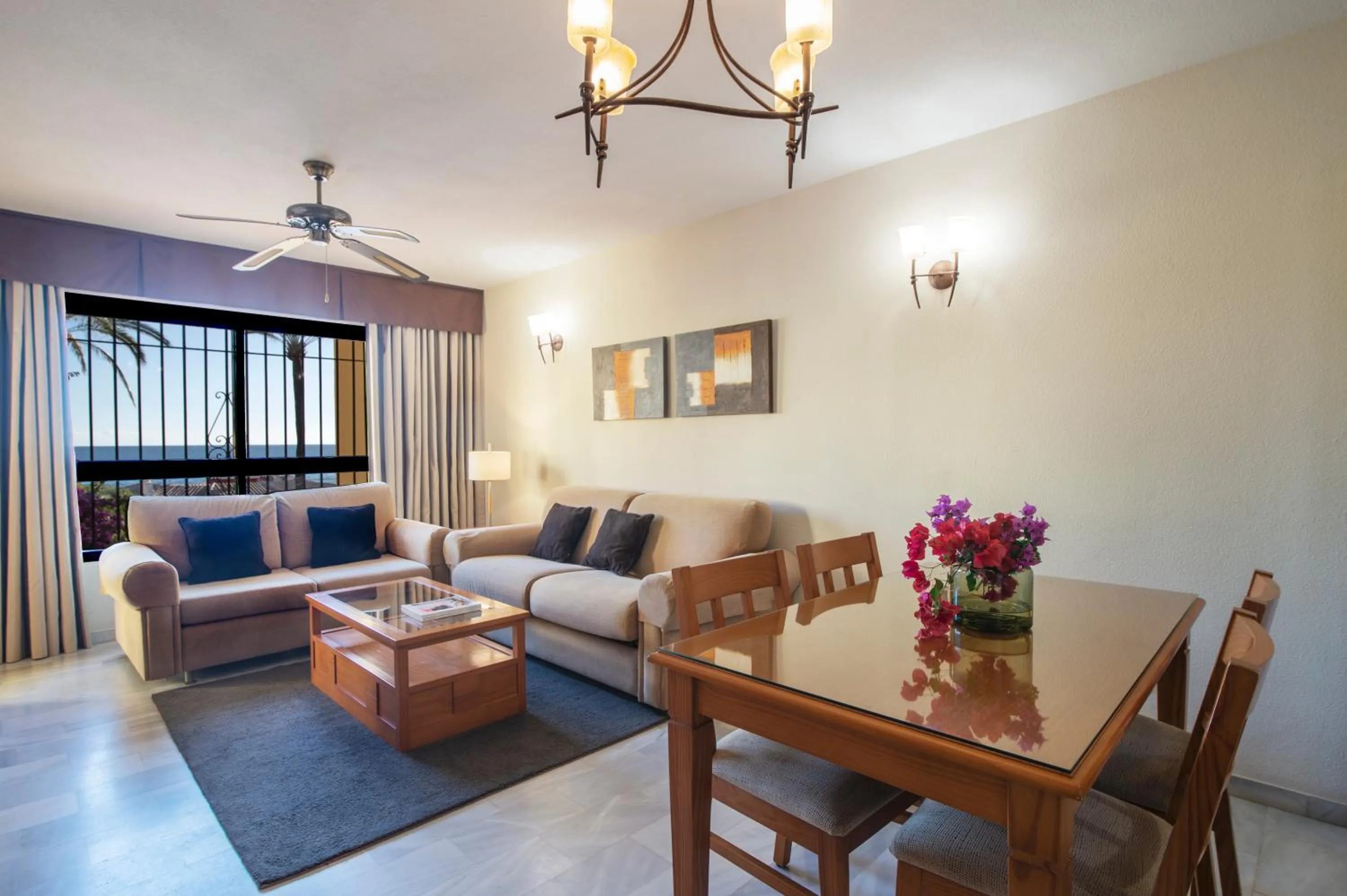 Living room in Macdonald Doña Lola Resort