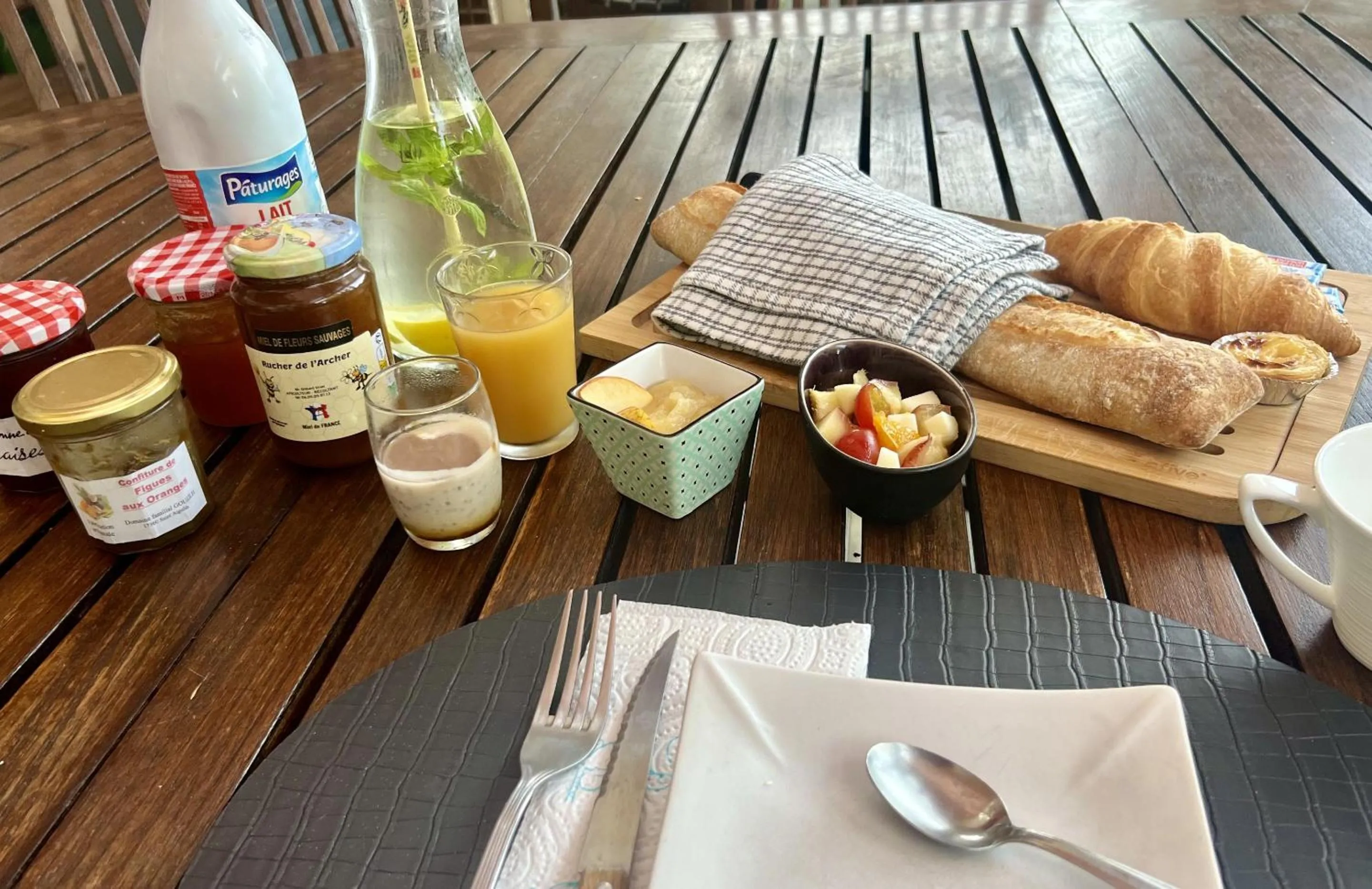 Kitchen or kitchenette in Les Tuileries de Chanteloup