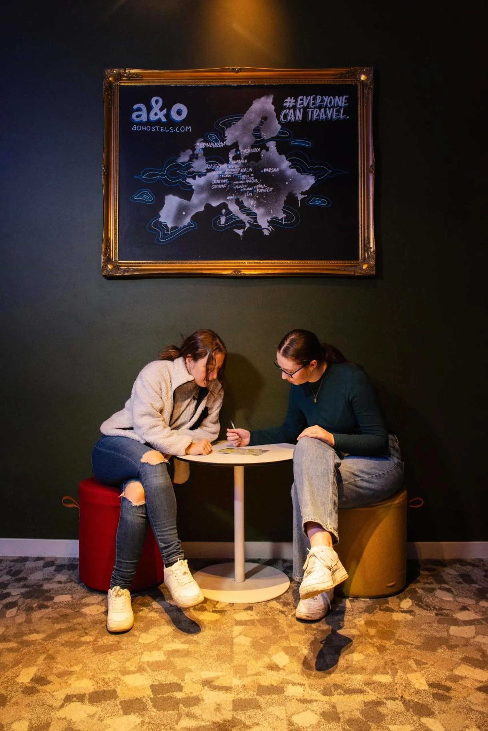 group of guests in Smart City Hostels by Safestay, Edinburgh