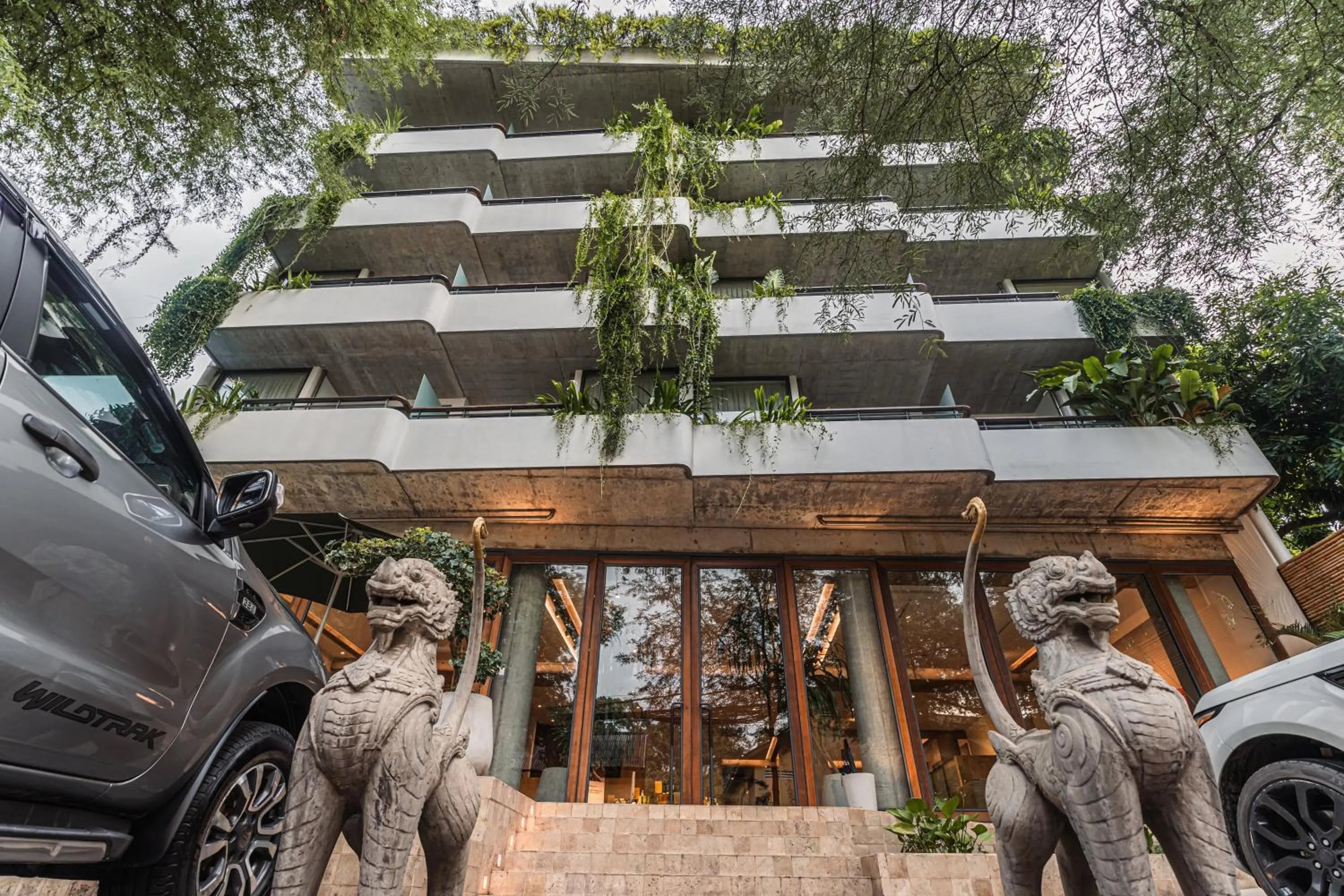 Property building in Penh House Hotel